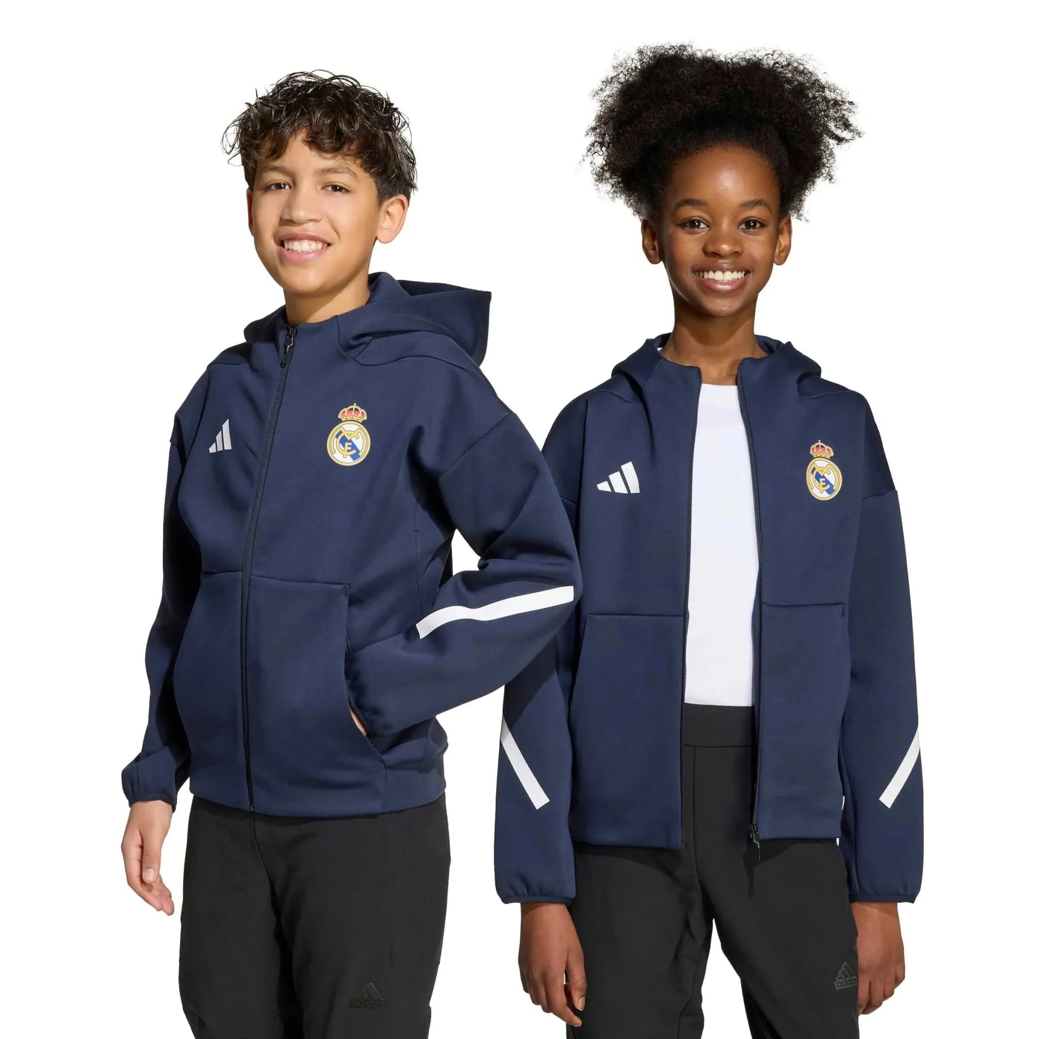 adidas 2025-26 Real Madrid Youth Anthem Jacket 7