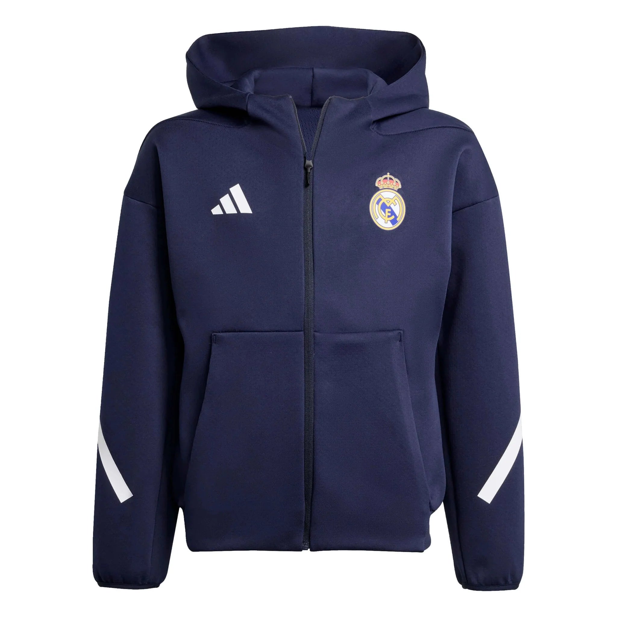 adidas 2025-26 Real Madrid Youth Anthem Jacket 1