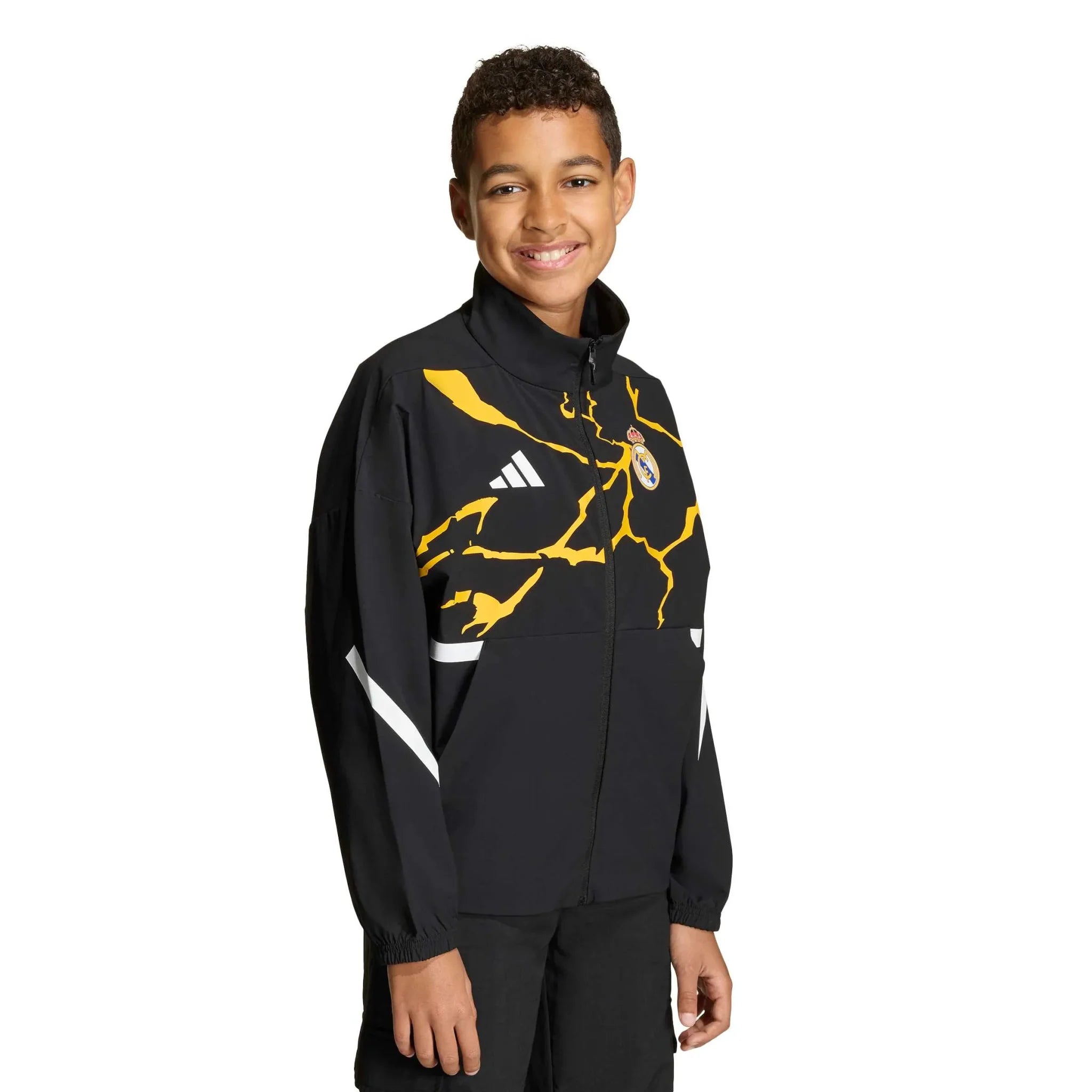 adidas 2025-26 Real Madrid Youth Avengers Anthem Jacket 4