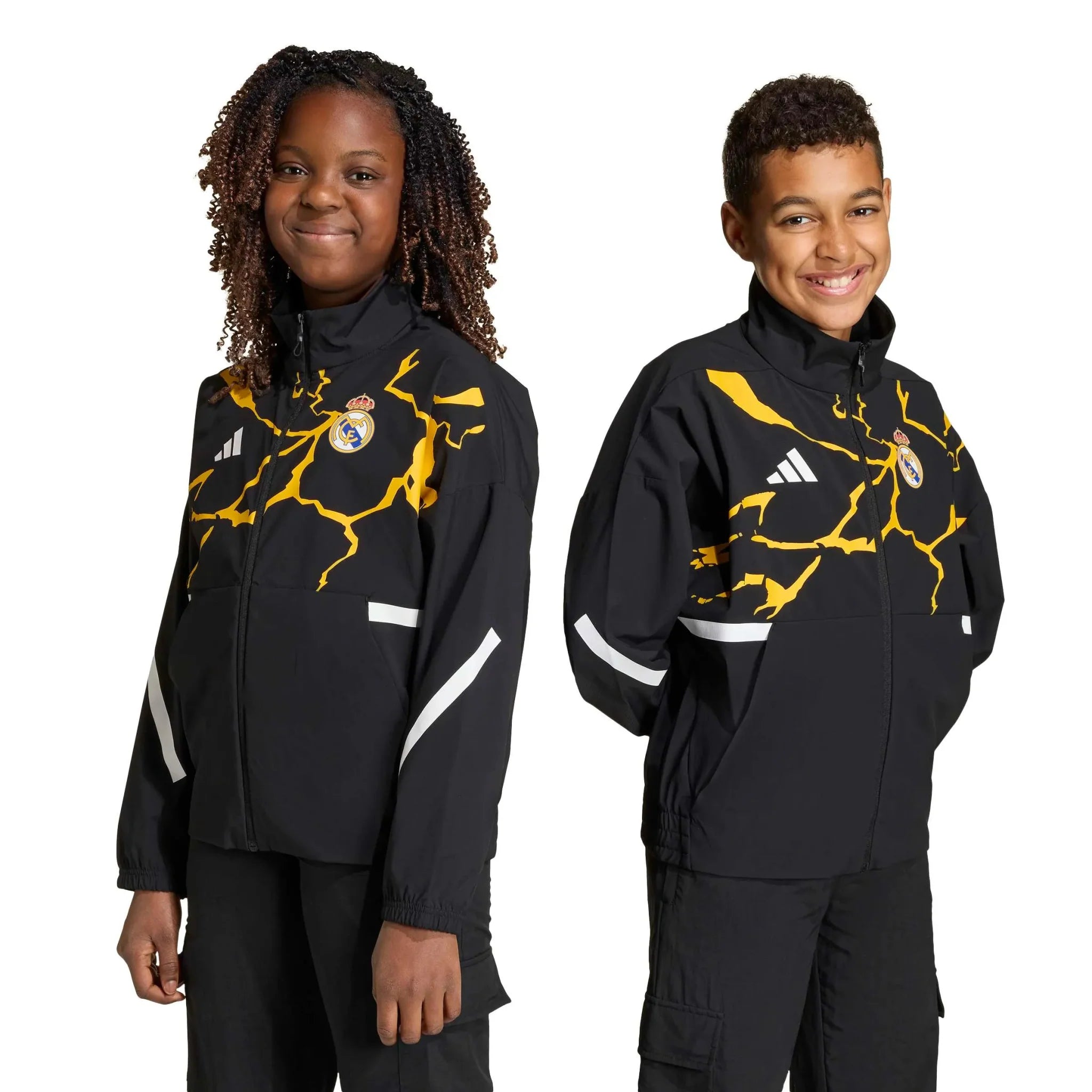 adidas 2025-26 Real Madrid Youth Avengers Anthem Jacket 7
