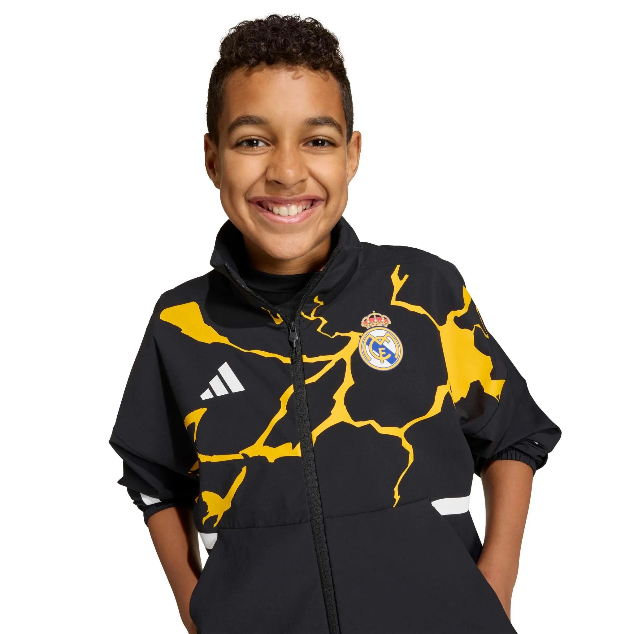 adidas 2025-26 Real Madrid Youth Avengers Anthem Jacket 2