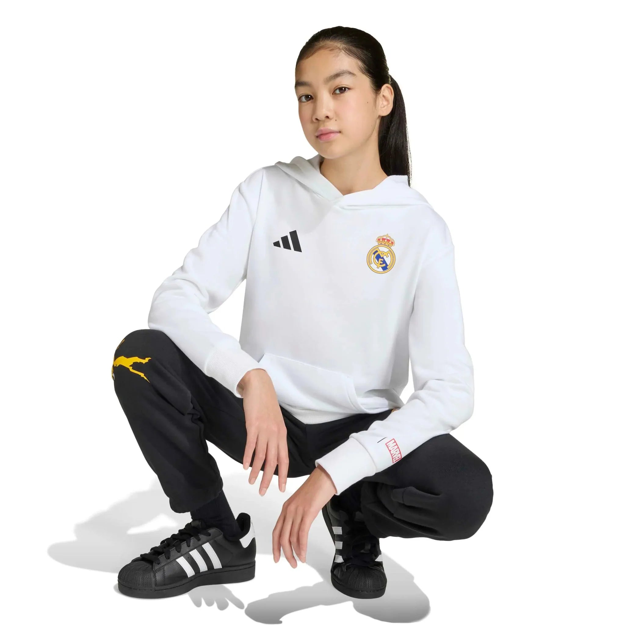 adidas 2025-26 Real Madrid Youth Avengers Hoodie 6