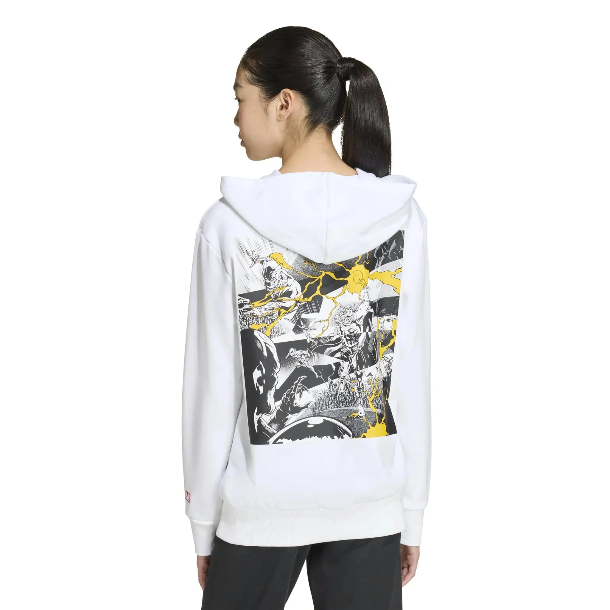 adidas 2025-26 Real Madrid Youth Avengers Hoodie 5