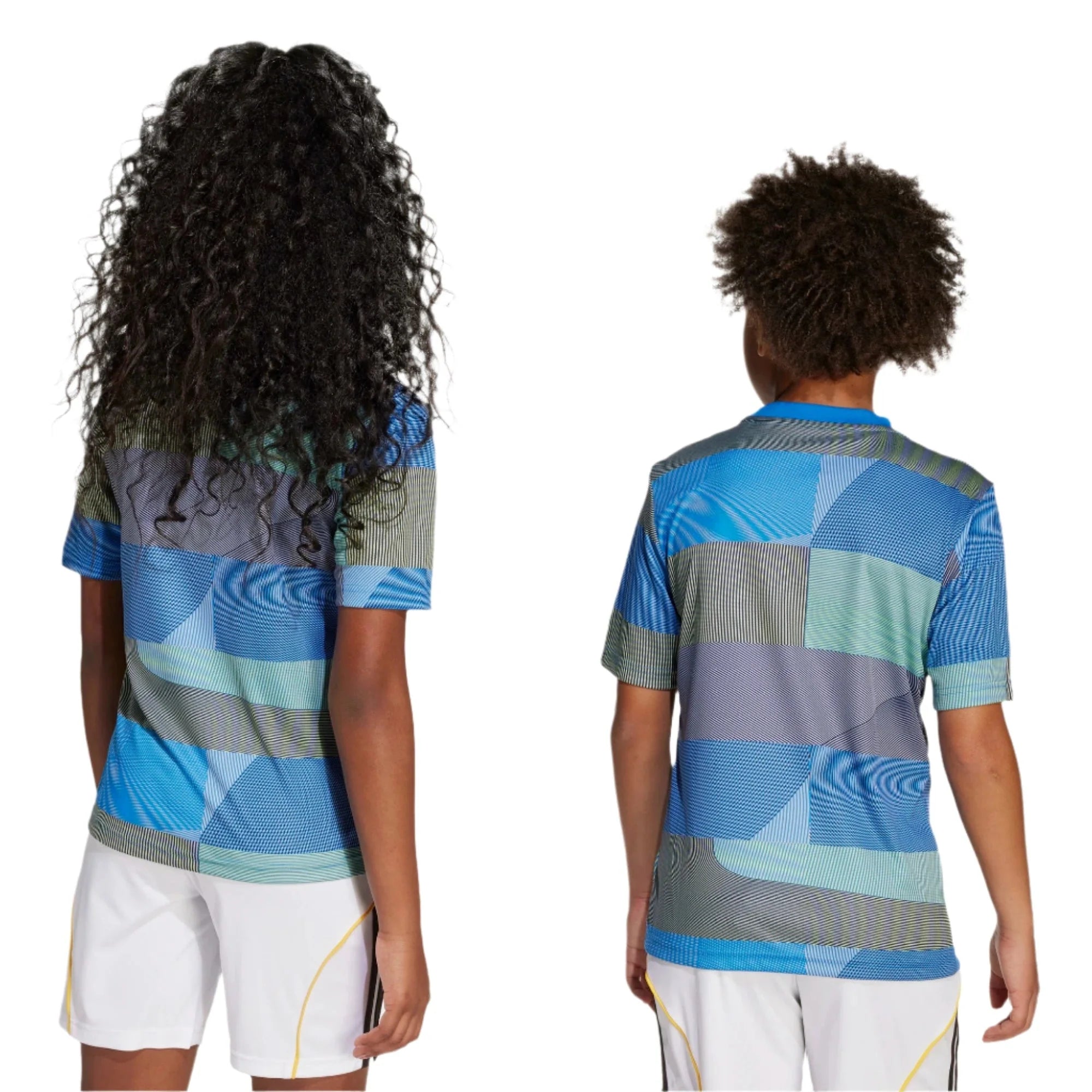 adidas 2025-26 Real Madrid Youth Pre-Match Soccer Jersey 4