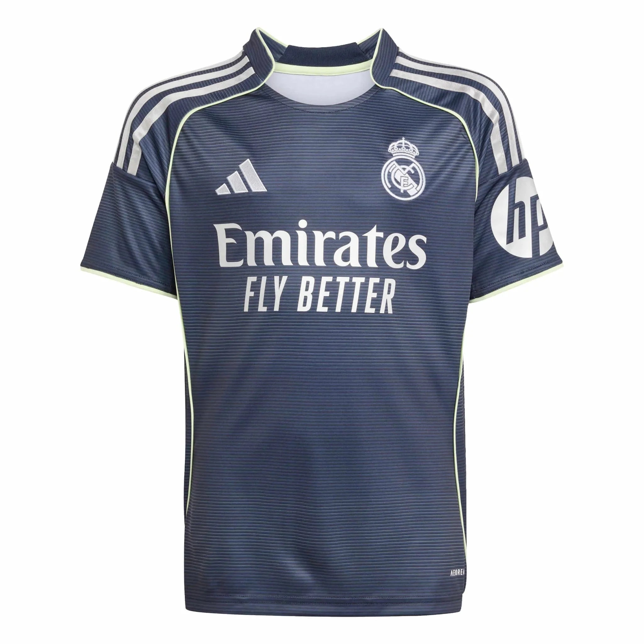 adidas 2025-26 Real Madrid Youth Stadium Away Soccer Jersey 1