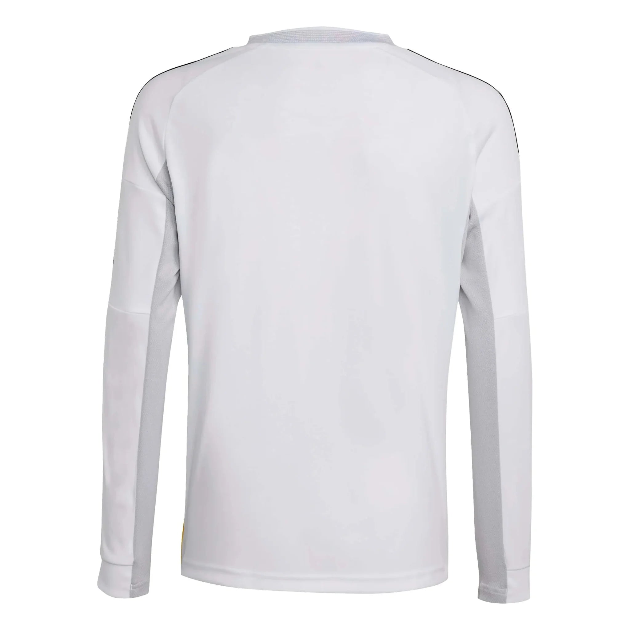adidas 2025-26 Real Madrid Youth Stadium Home Long-Sleeve Soccer Jersey 2