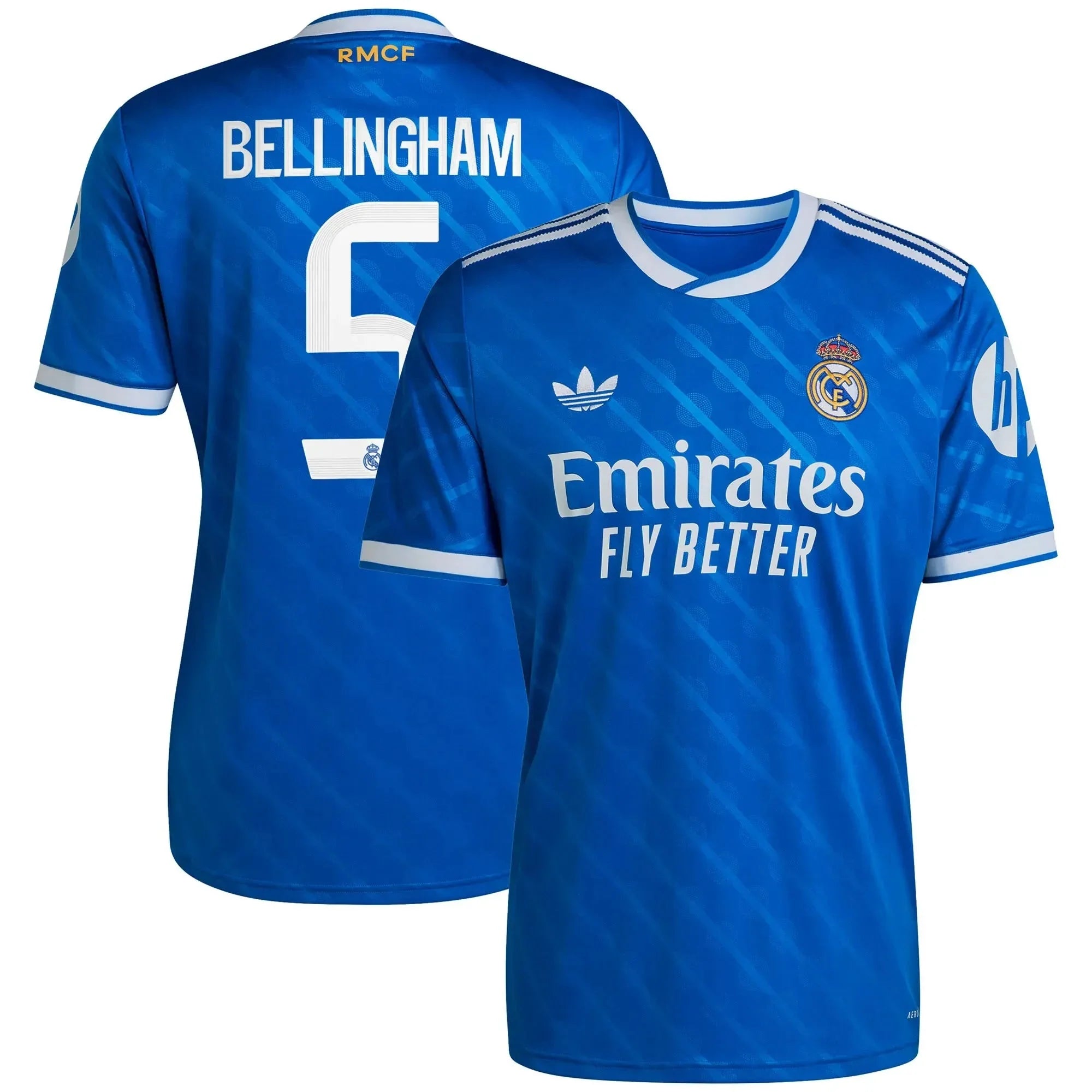 adidas 2025-26 Real Madrid Women's Stadium Third Soccer Jersey 8
