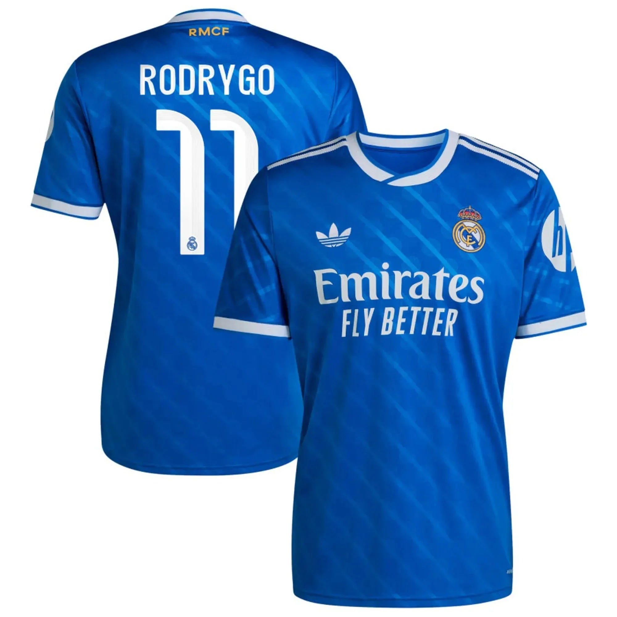 adidas 2025-26 Real Madrid Men's Stadium Third Soccer Jersey 11