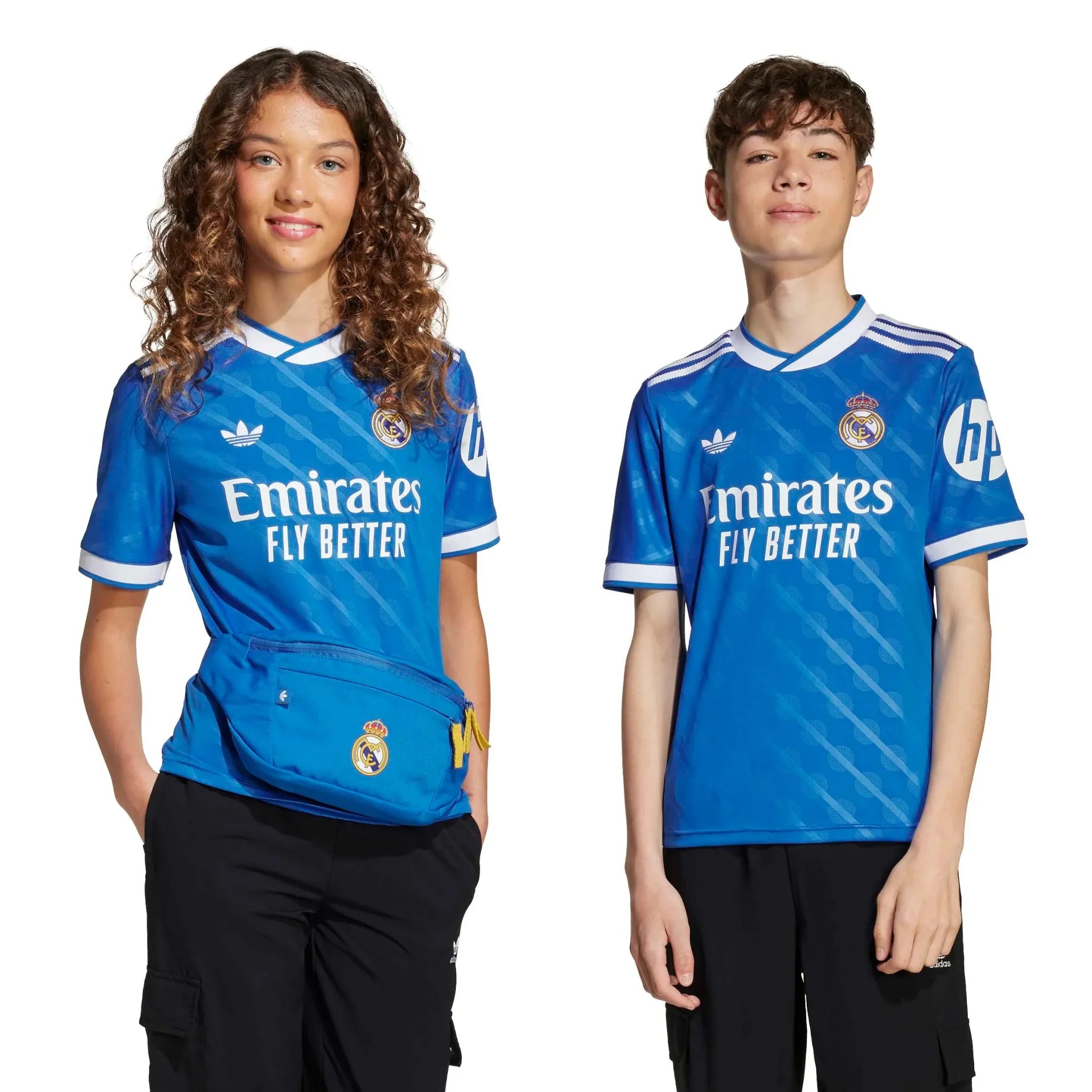 adidas 2025-26 Real Madrid Youth Stadium Third Soccer Jersey 7