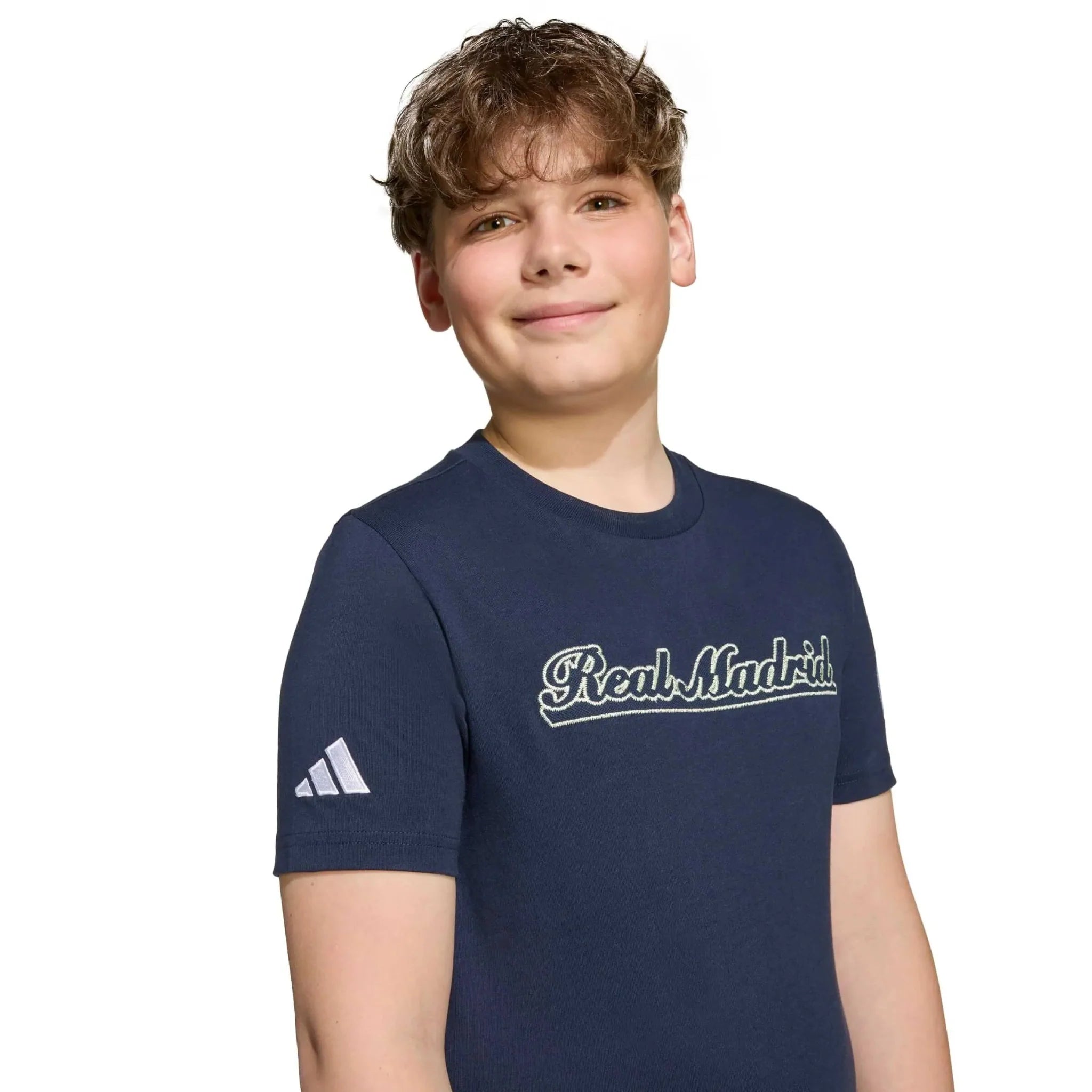adidas 2025-26 Real Madrid Youth US Tee 2