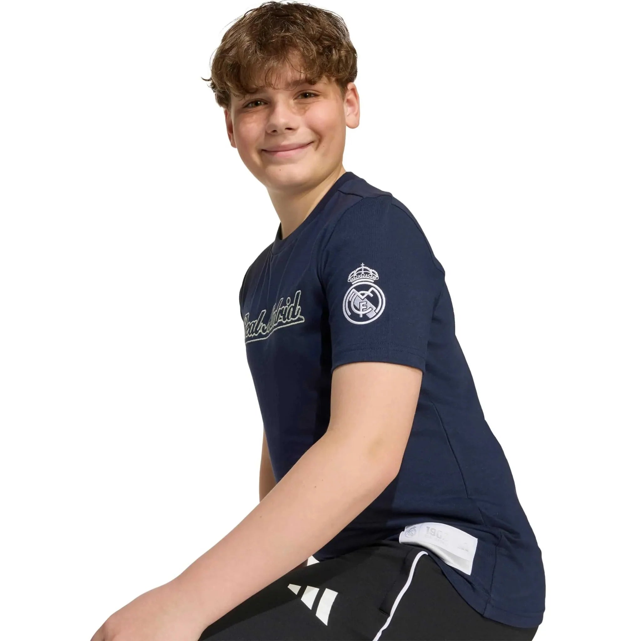 adidas 2025-26 Real Madrid Youth US Tee 4