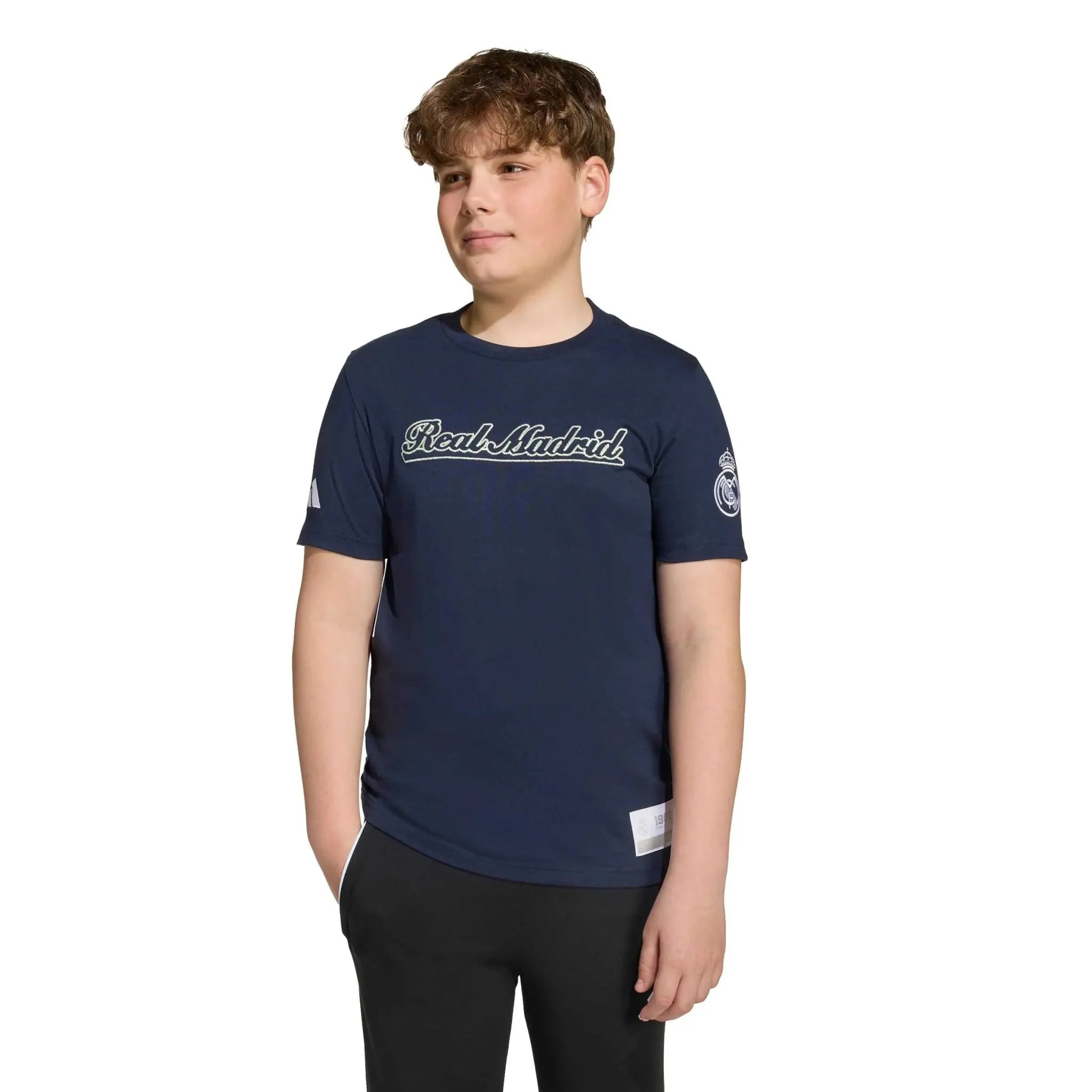 adidas 2025-26 Real Madrid Youth US Tee 3