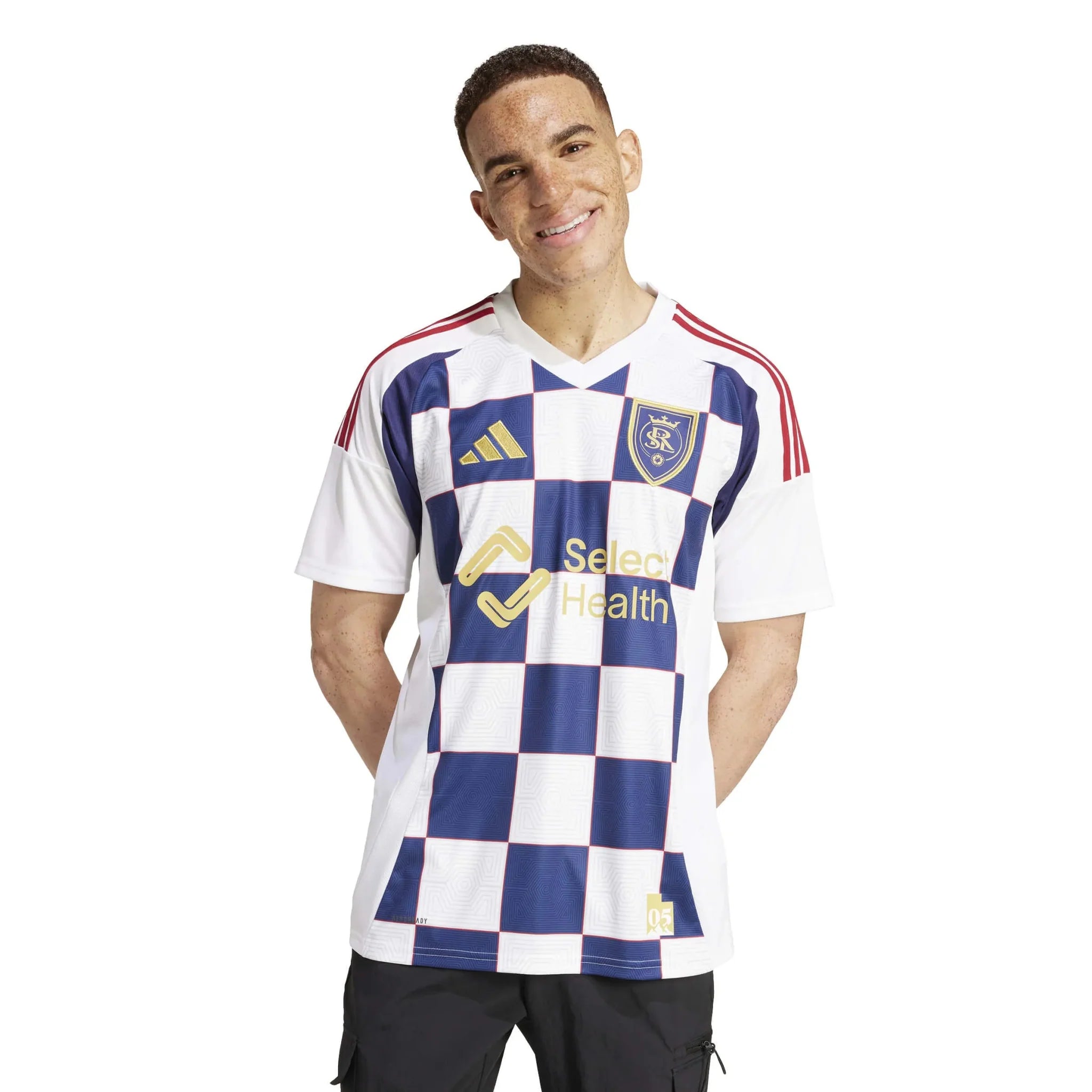 adidas 2025-26 Real Salt Lake Men's Stadium Away Soccer Jersey 3