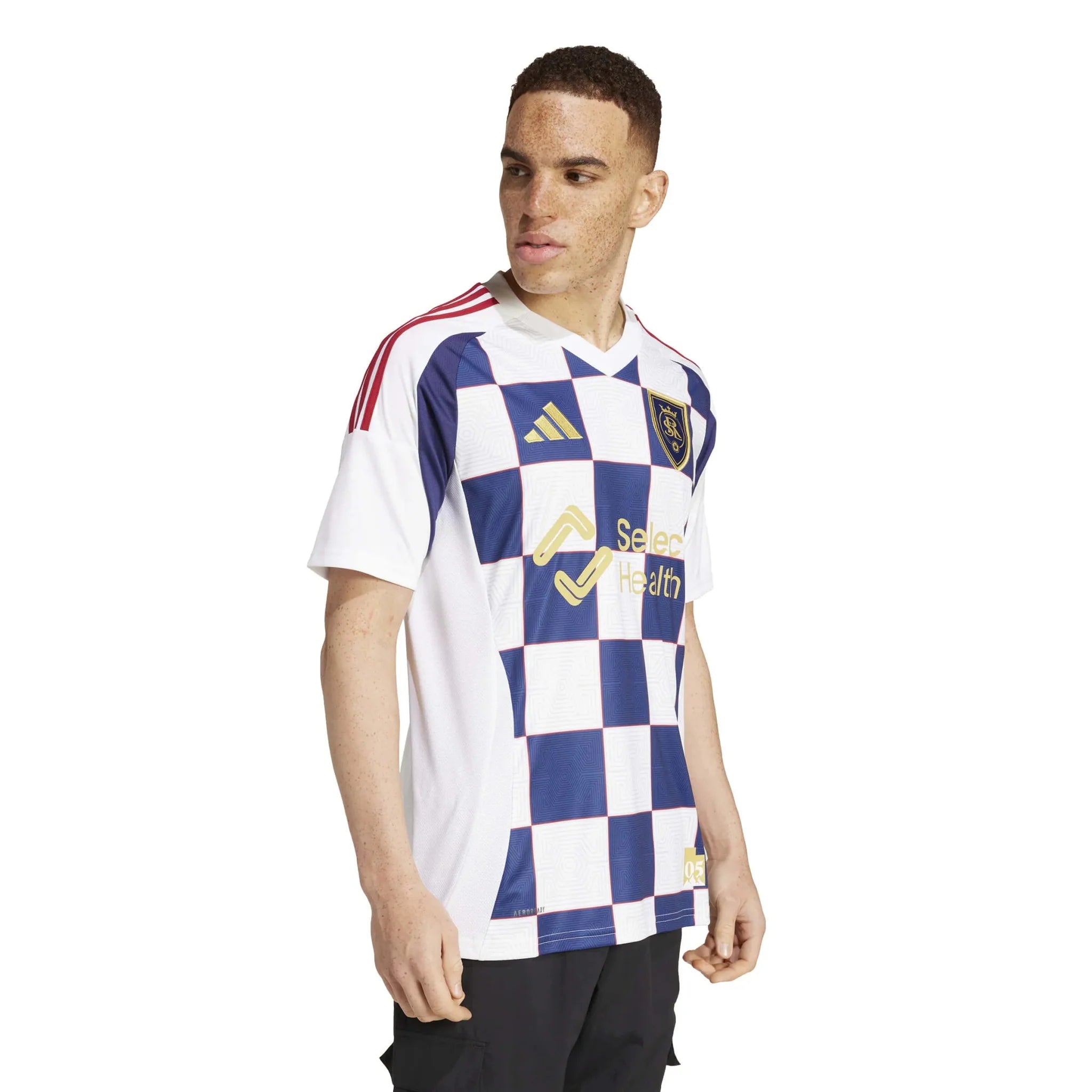 adidas 2025-26 Real Salt Lake Men's Stadium Away Soccer Jersey 4