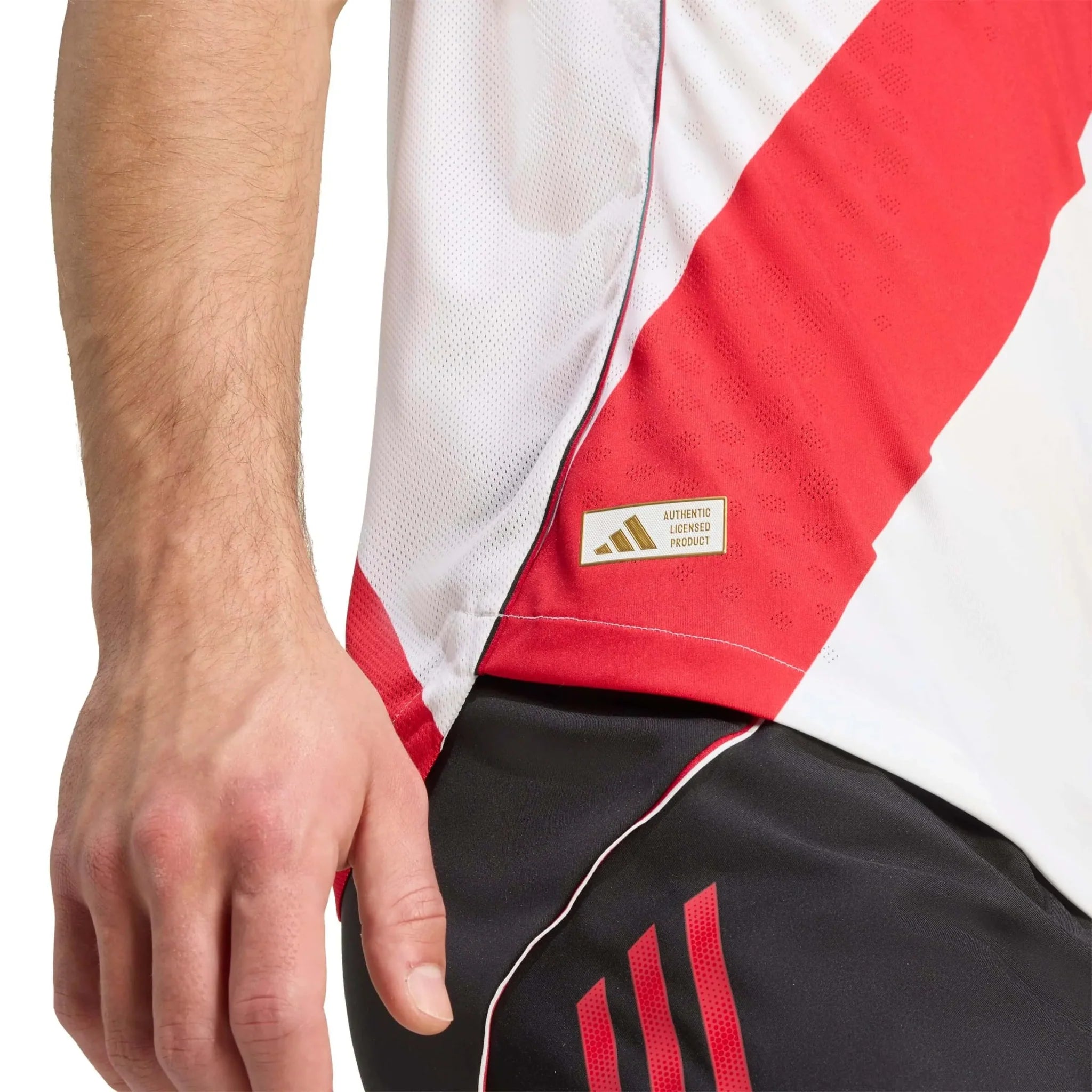 adidas 2025-26 River Plate Men's Authentic Home Soccer Jersey 6