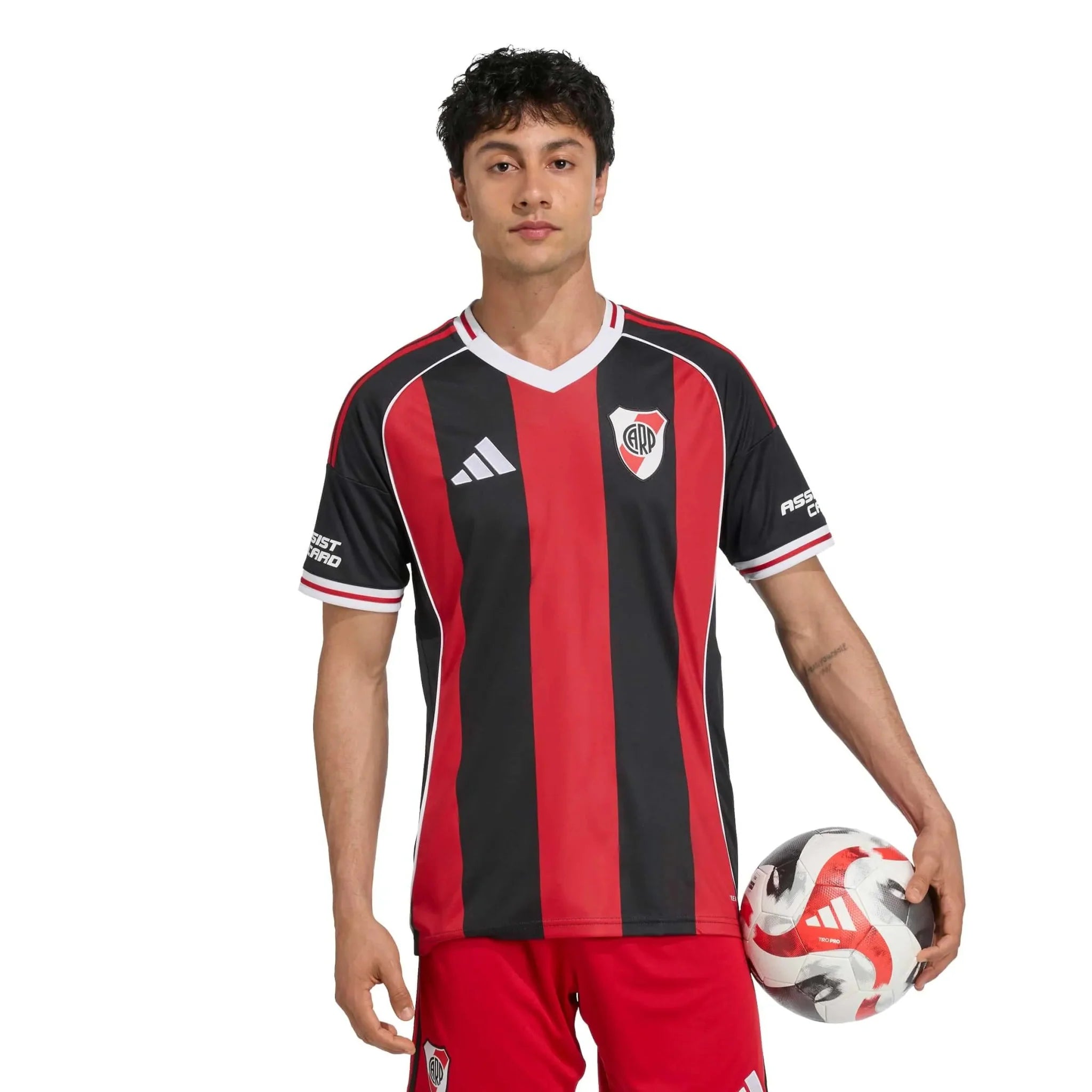 adidas 2025-26 River Plate Men's Stadium Away Soccer Jersey 3