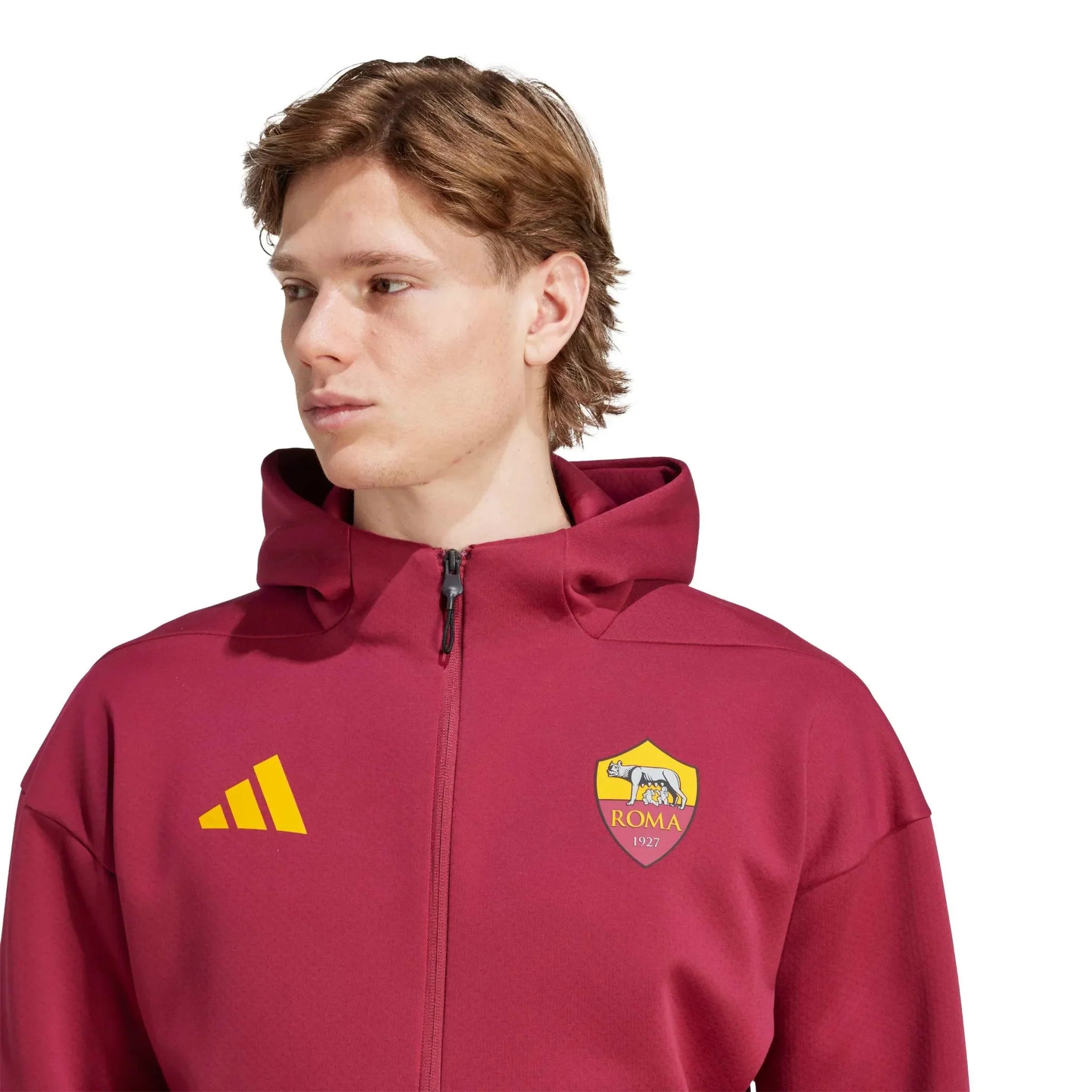adidas 2025-26 Roma Men's Anthem Jacket 5