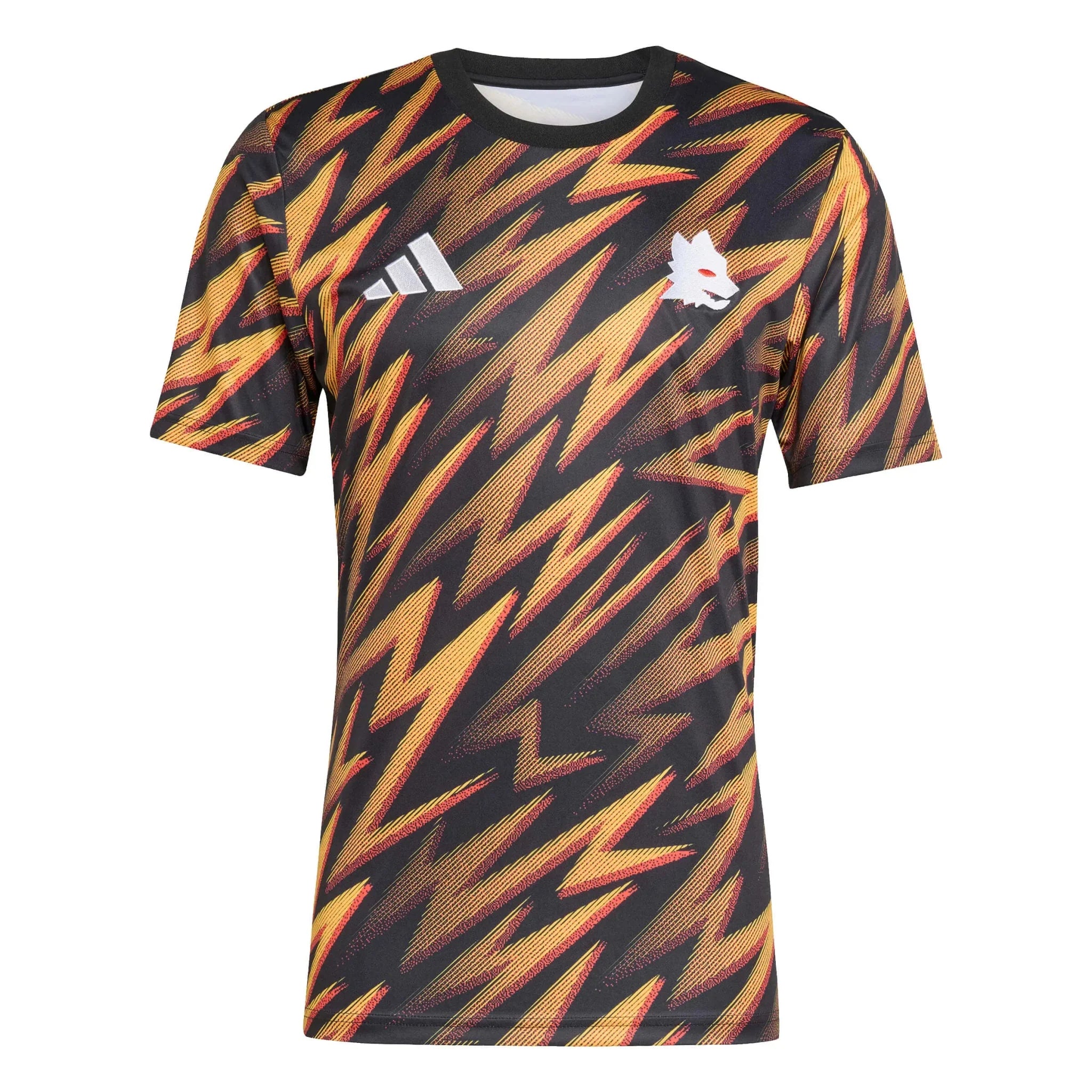 adidas 2025-26 Roma Men's Pre-Match Soccer Jersey 1