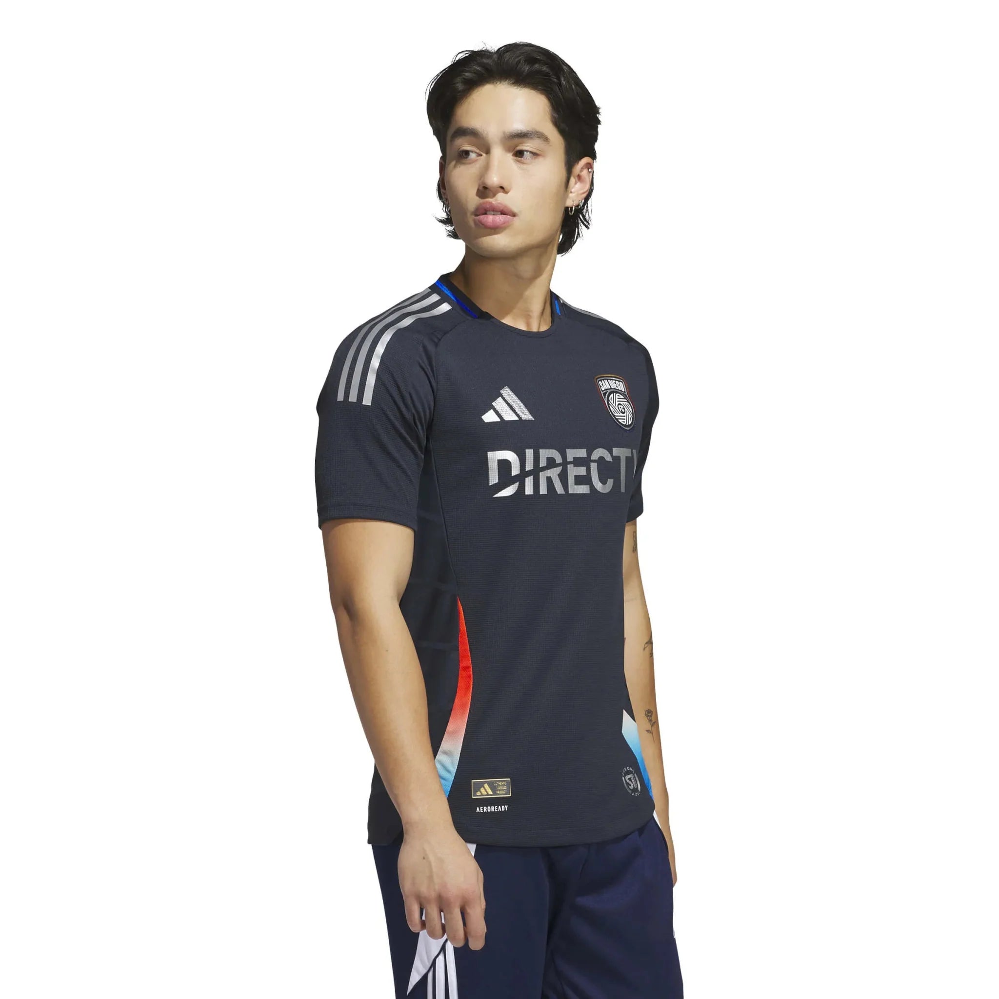 adidas 2025-26 San Diego FC Men's Authentic Home Jersey 4