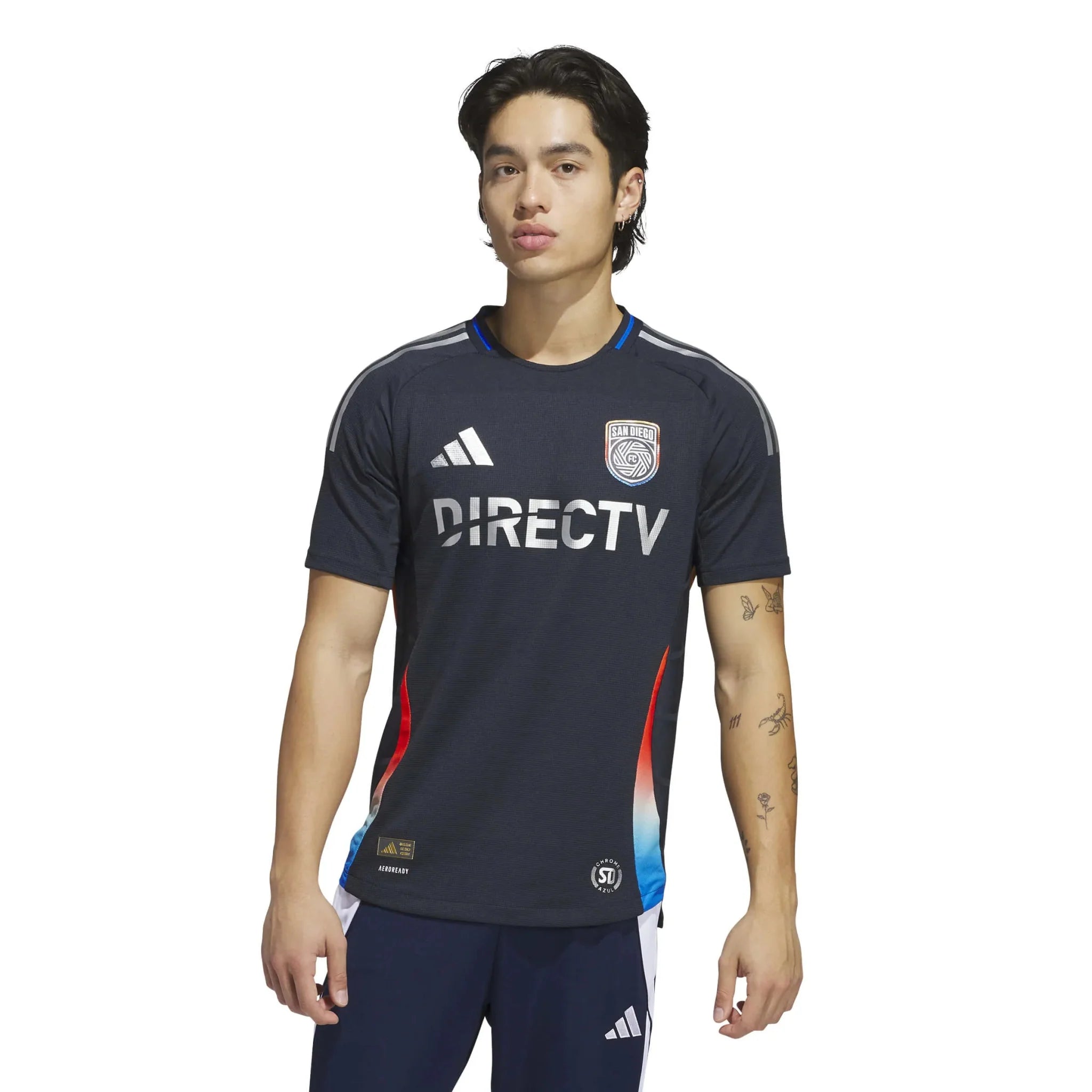 adidas 2025-26 San Diego FC Men's Authentic Home Jersey 3