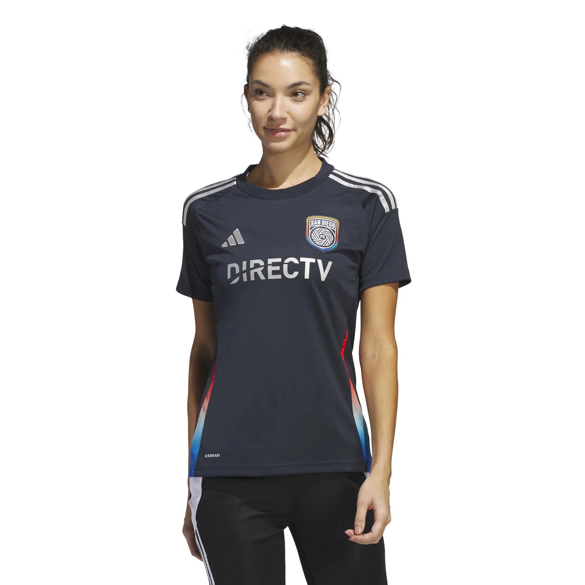 adidas 2025-26 San Diego FC Women's Stadium Home Jersey 3