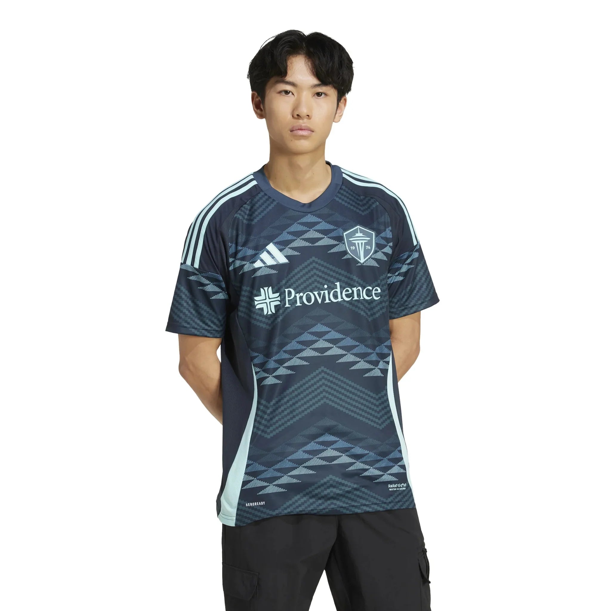 adidas 2025-26 Seattle Sounders Men's Stadium Away Soccer Jersey 3