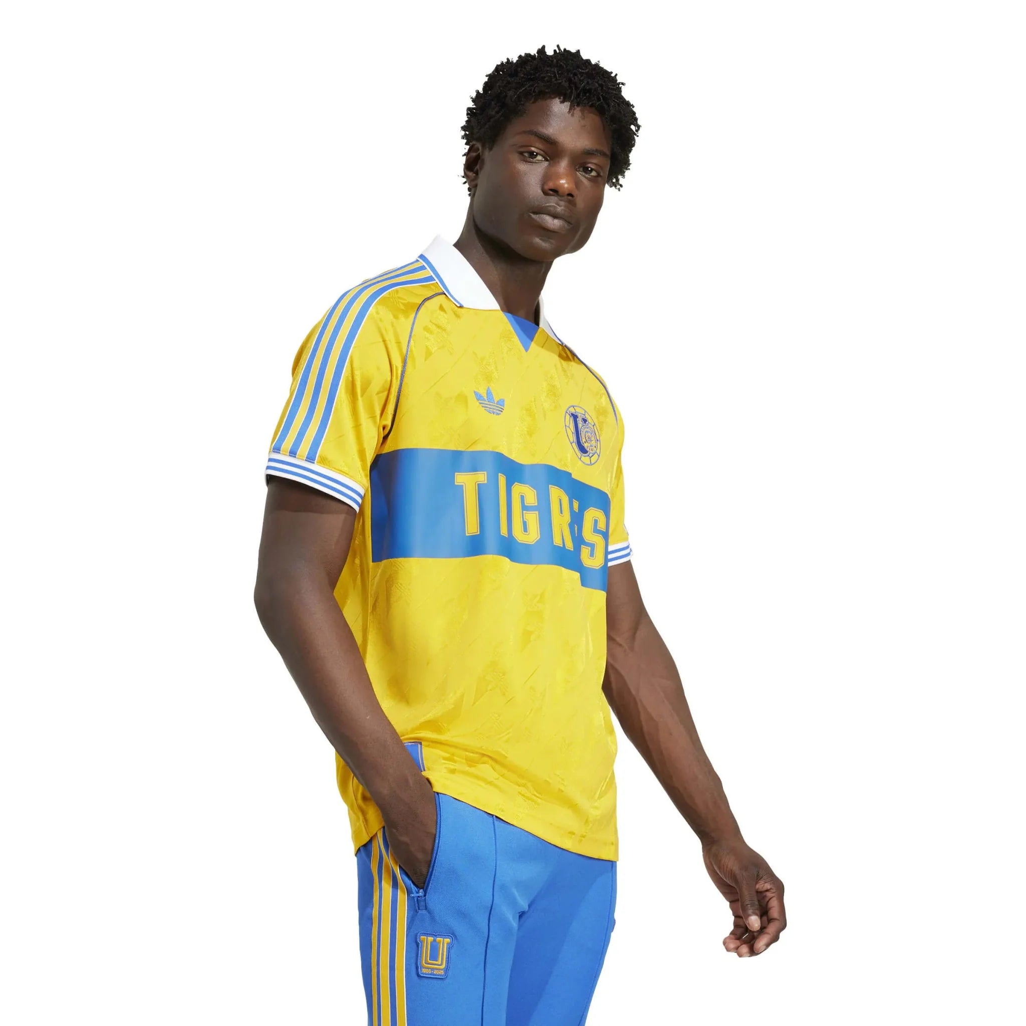 adidas 2025-26 Tigres Men's Stadium Anniversary Soccer Jersey 4