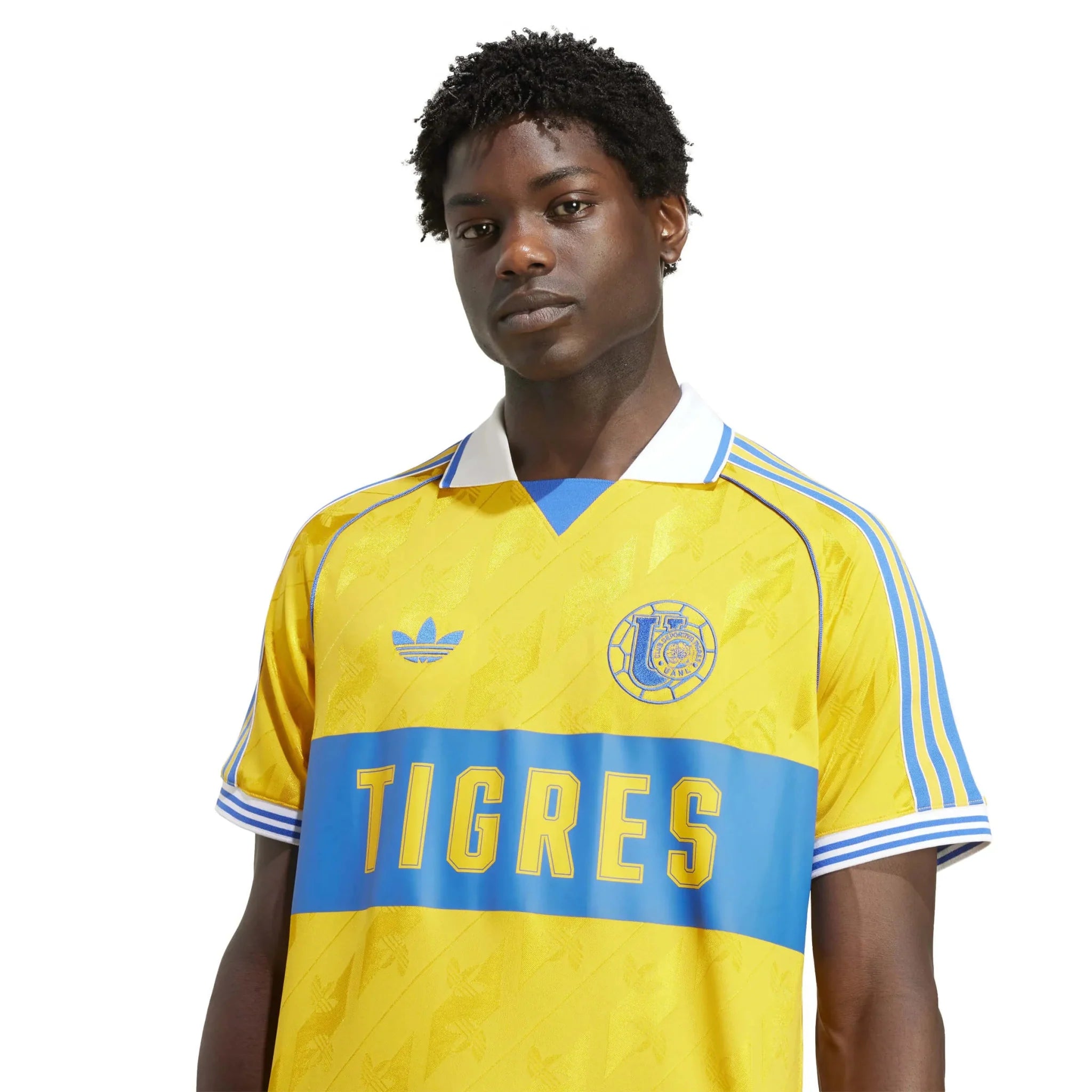 adidas 2025-26 Tigres Men's Stadium Anniversary Soccer Jersey 6