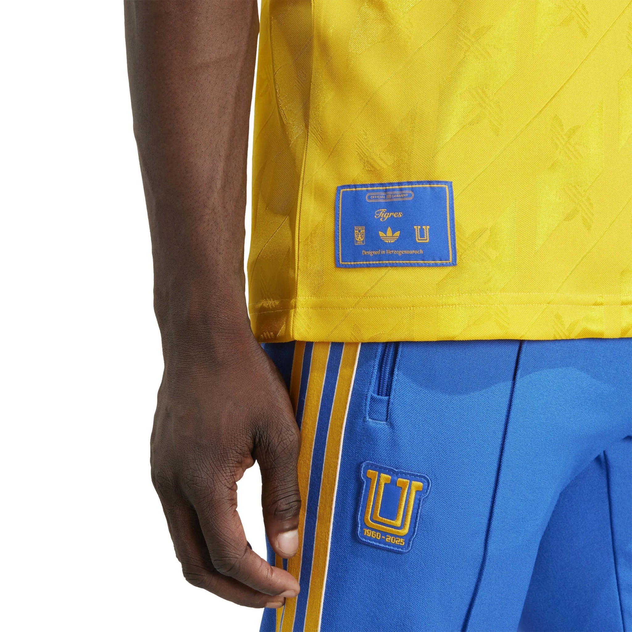 adidas 2025-26 Tigres Men's Stadium Anniversary Soccer Jersey 7