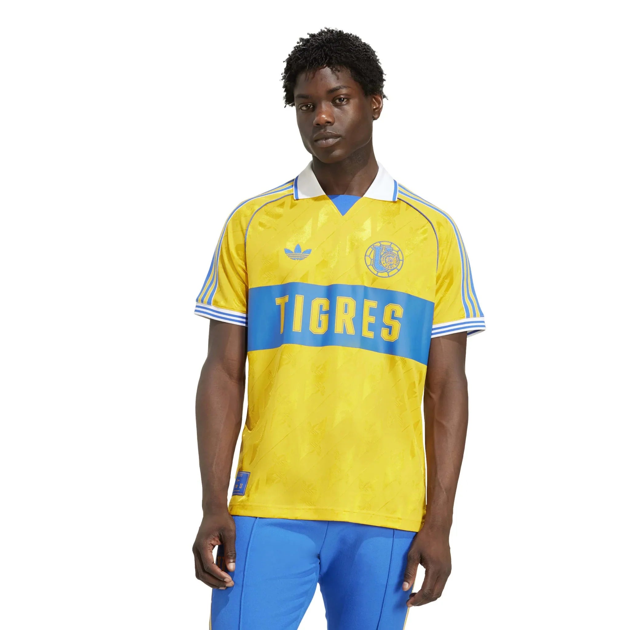 adidas 2025-26 Tigres Men's Stadium Anniversary Soccer Jersey 3