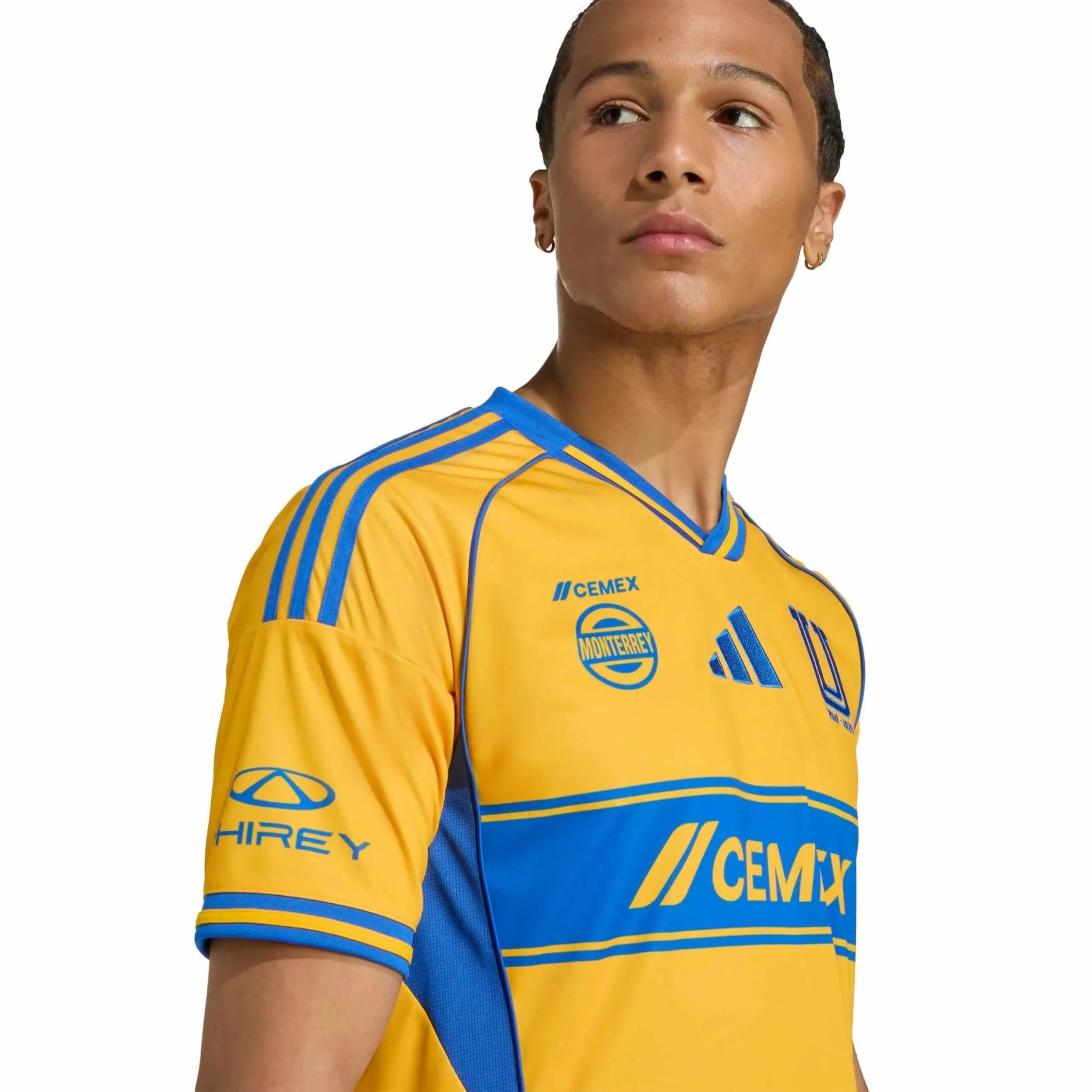 adidas 2025-26 Tigres Men's Stadium Home Soccer Jersey 6