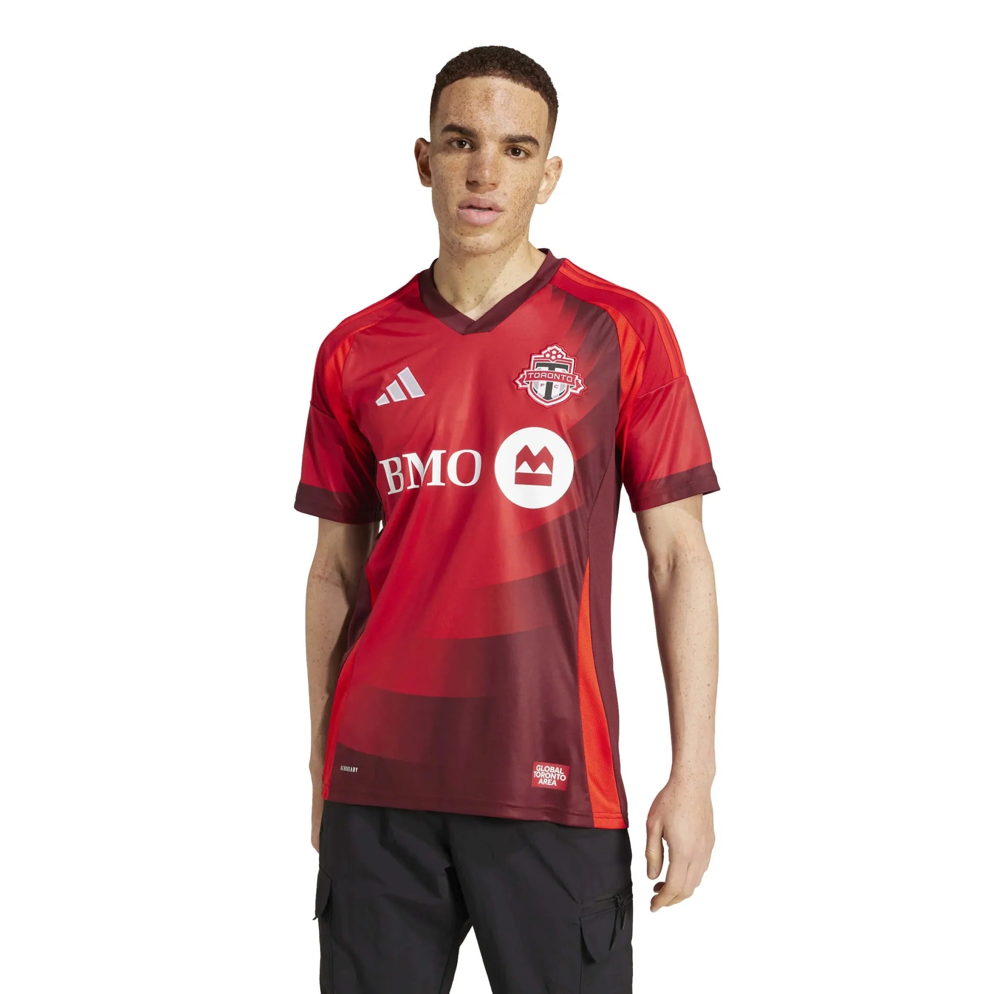 adidas 2025-26 Toronto FC Men's Stadium Home Soccer Jersey 3