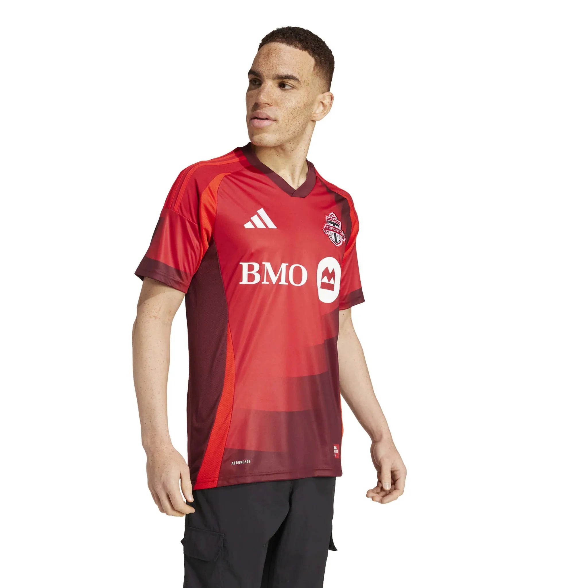 adidas 2025-26 Toronto FC Men's Stadium Home Soccer Jersey 4