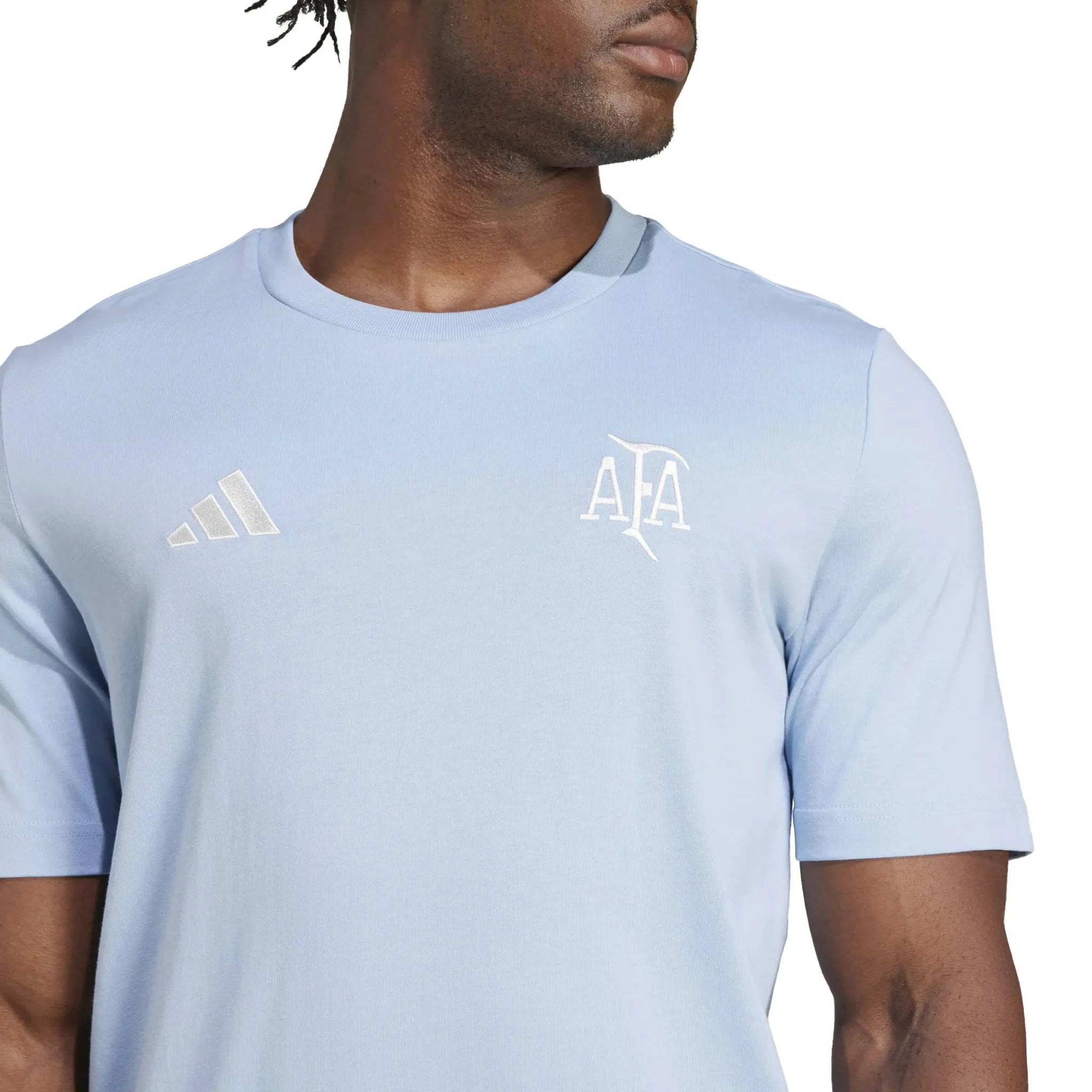 adidas 2025 Argentina Men's 50th Anniversary DNA Tee 5