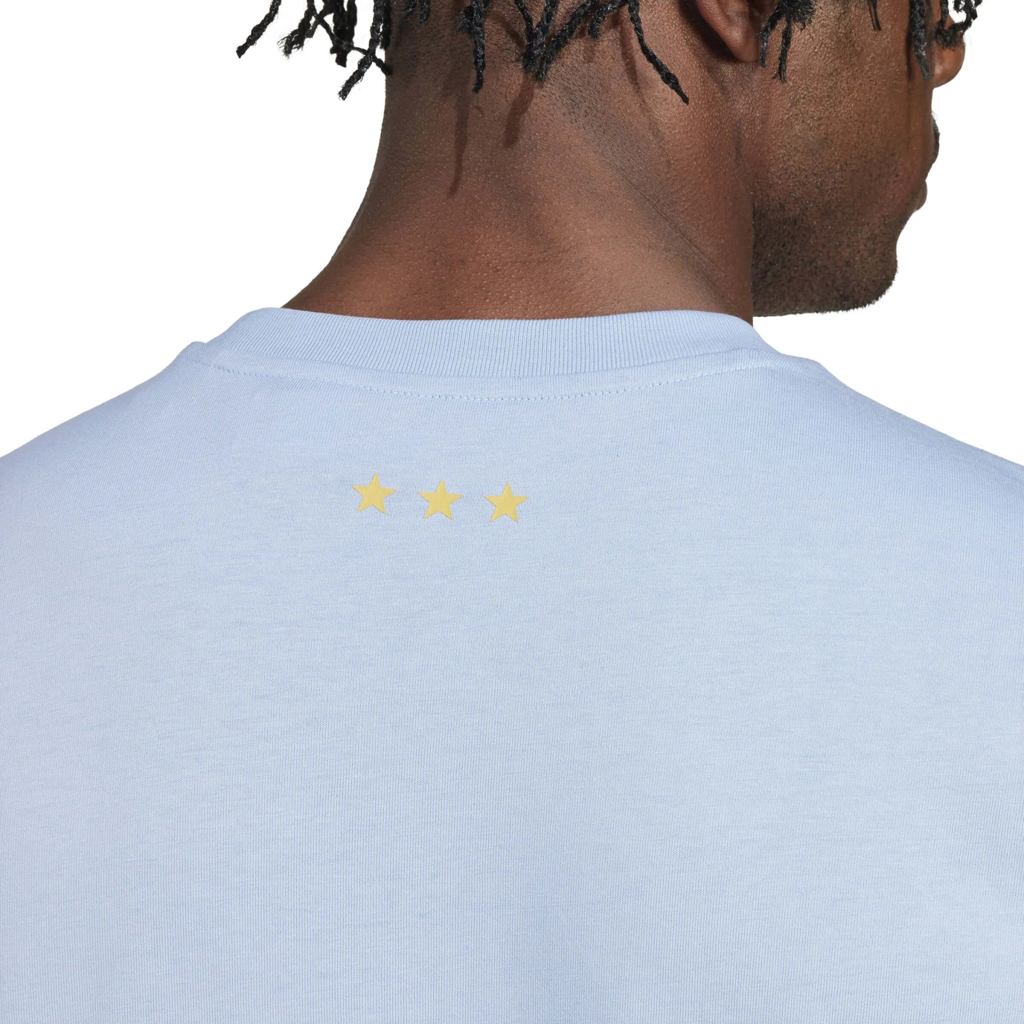 adidas 2025 Argentina Men's 50th Anniversary DNA Tee 6