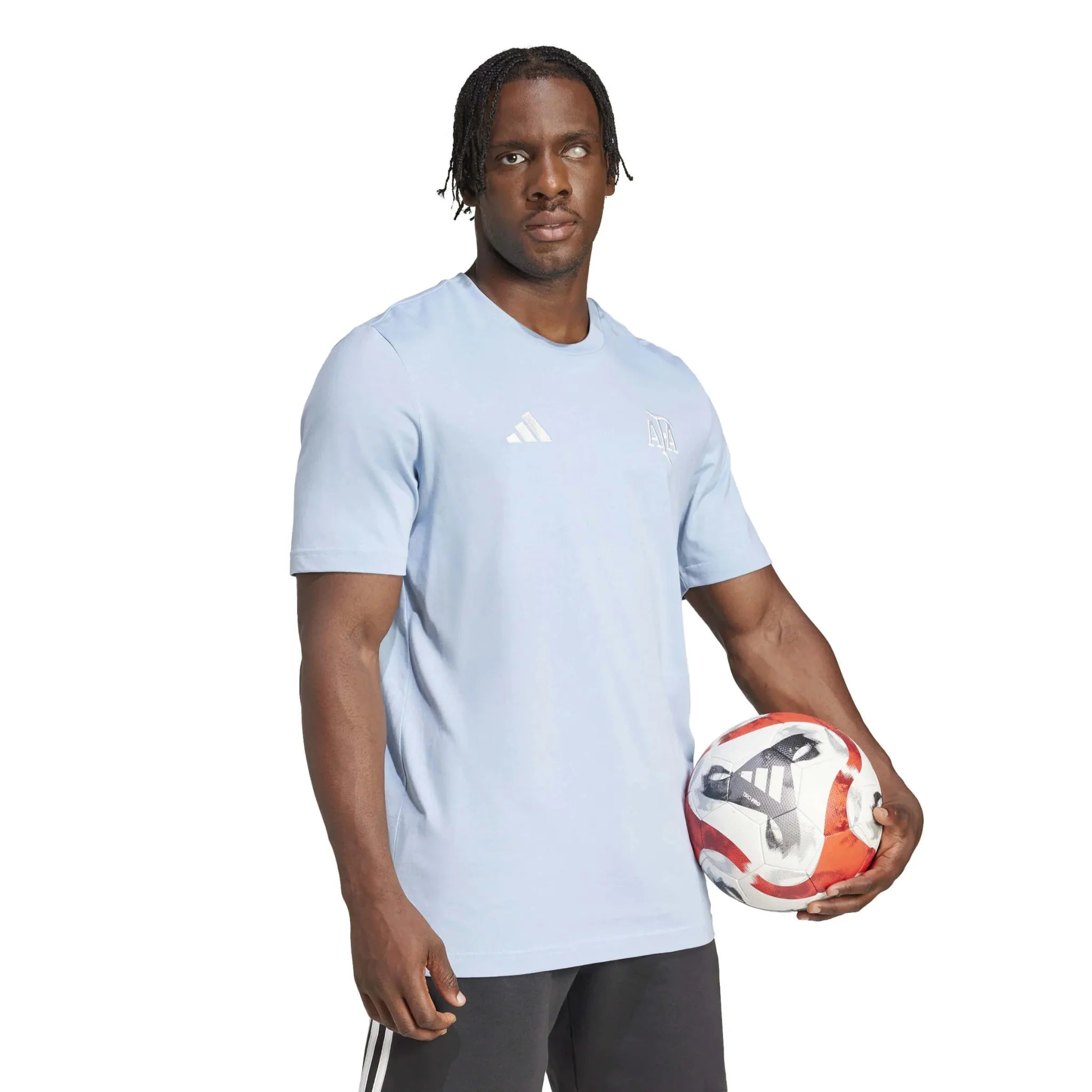 adidas 2025 Argentina Men's 50th Anniversary DNA Tee 3