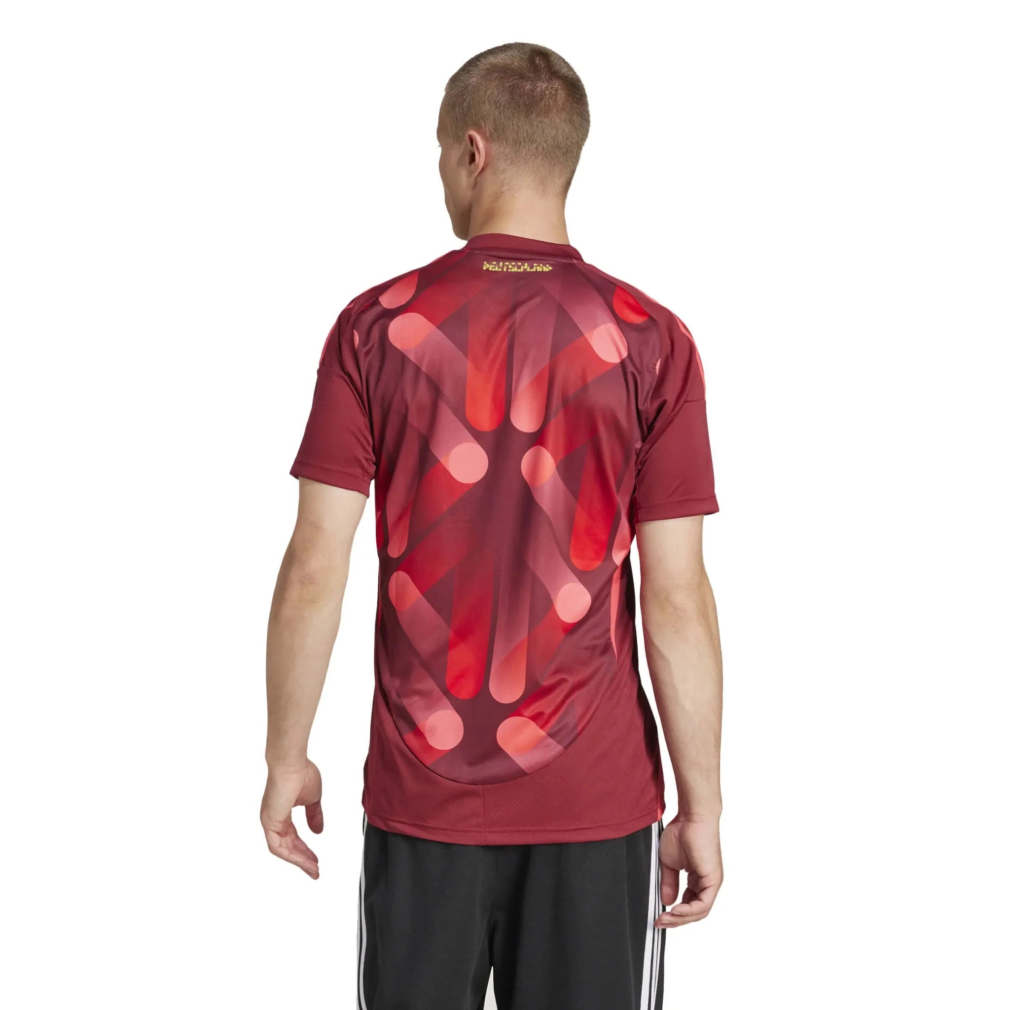 adidas 2025 Germany Women's (Men's Cut) Stadium Away Soccer Jersey 5