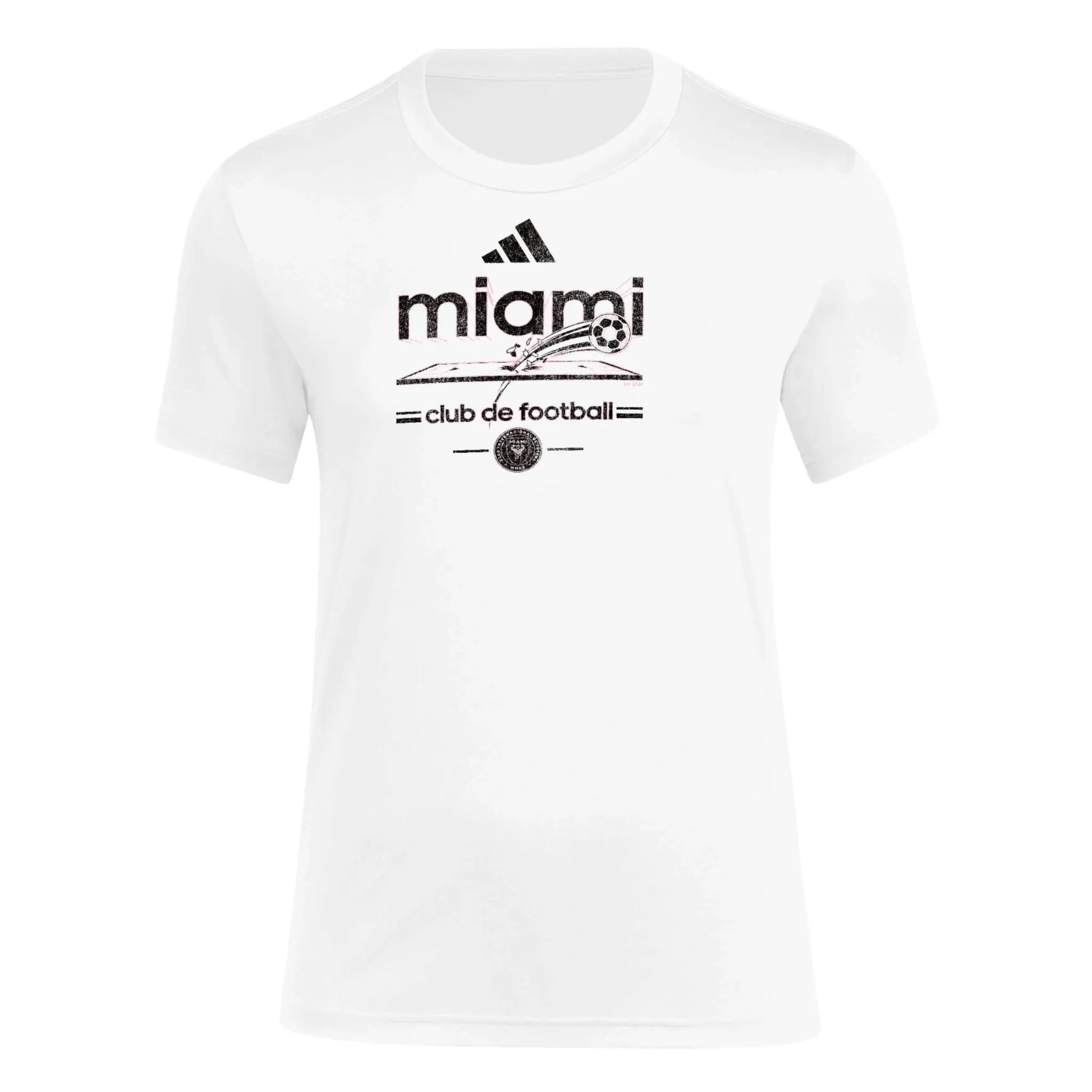 adidas 2025 Inter Miami Women's Pre-Game Tee 1