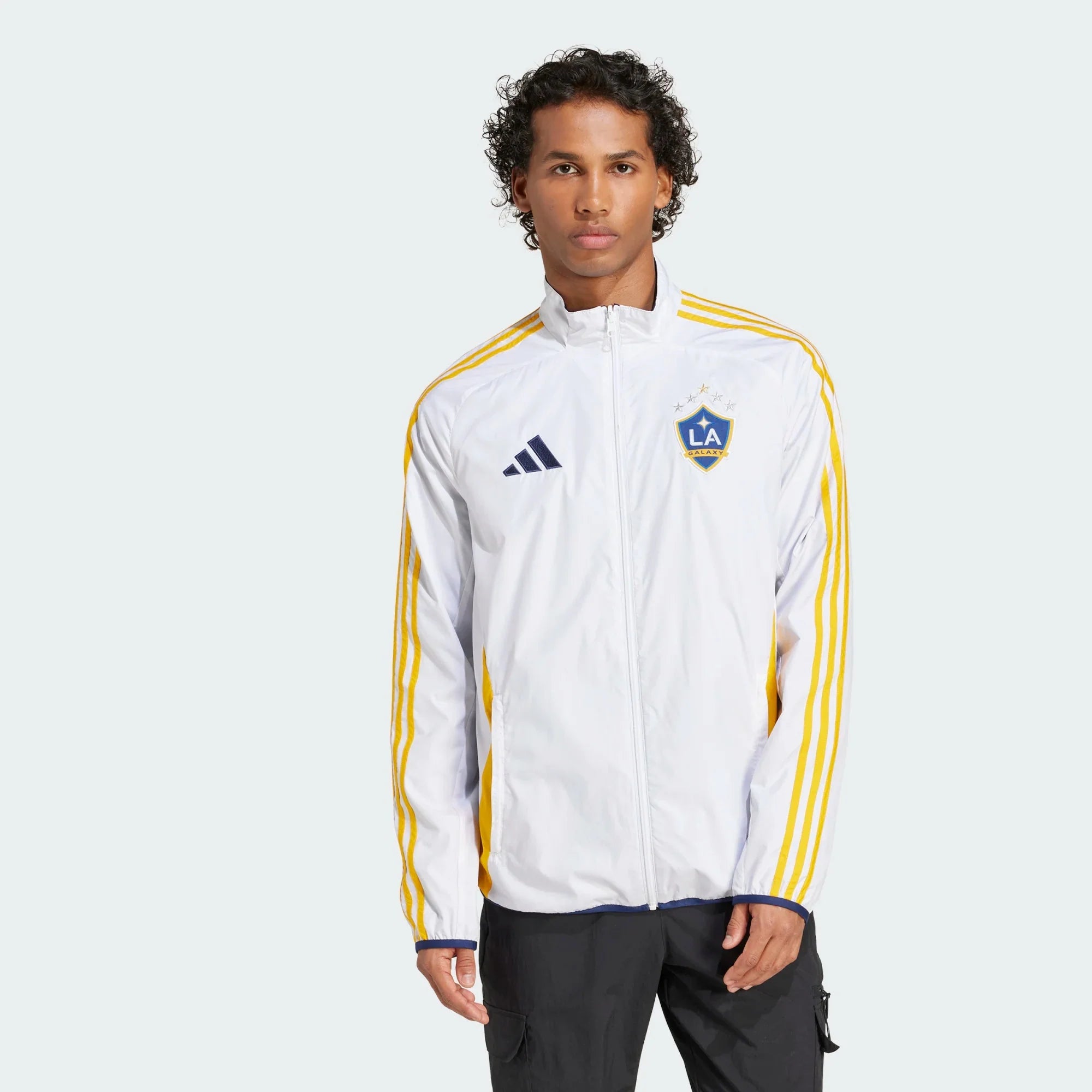 adidas 2025 LA Galaxy Men's Anthem Jacket 2