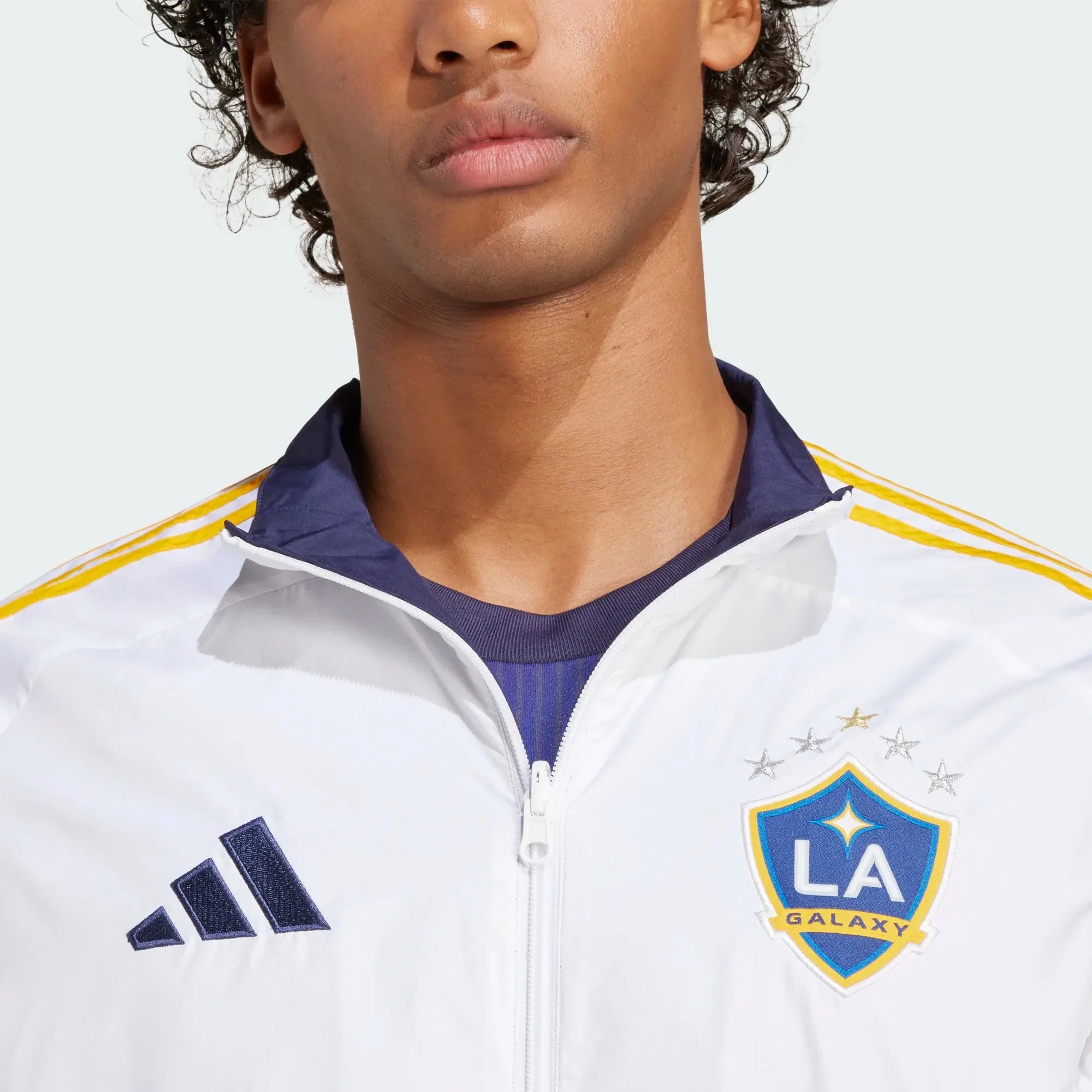 adidas 2025 LA Galaxy Men's Anthem Jacket 5