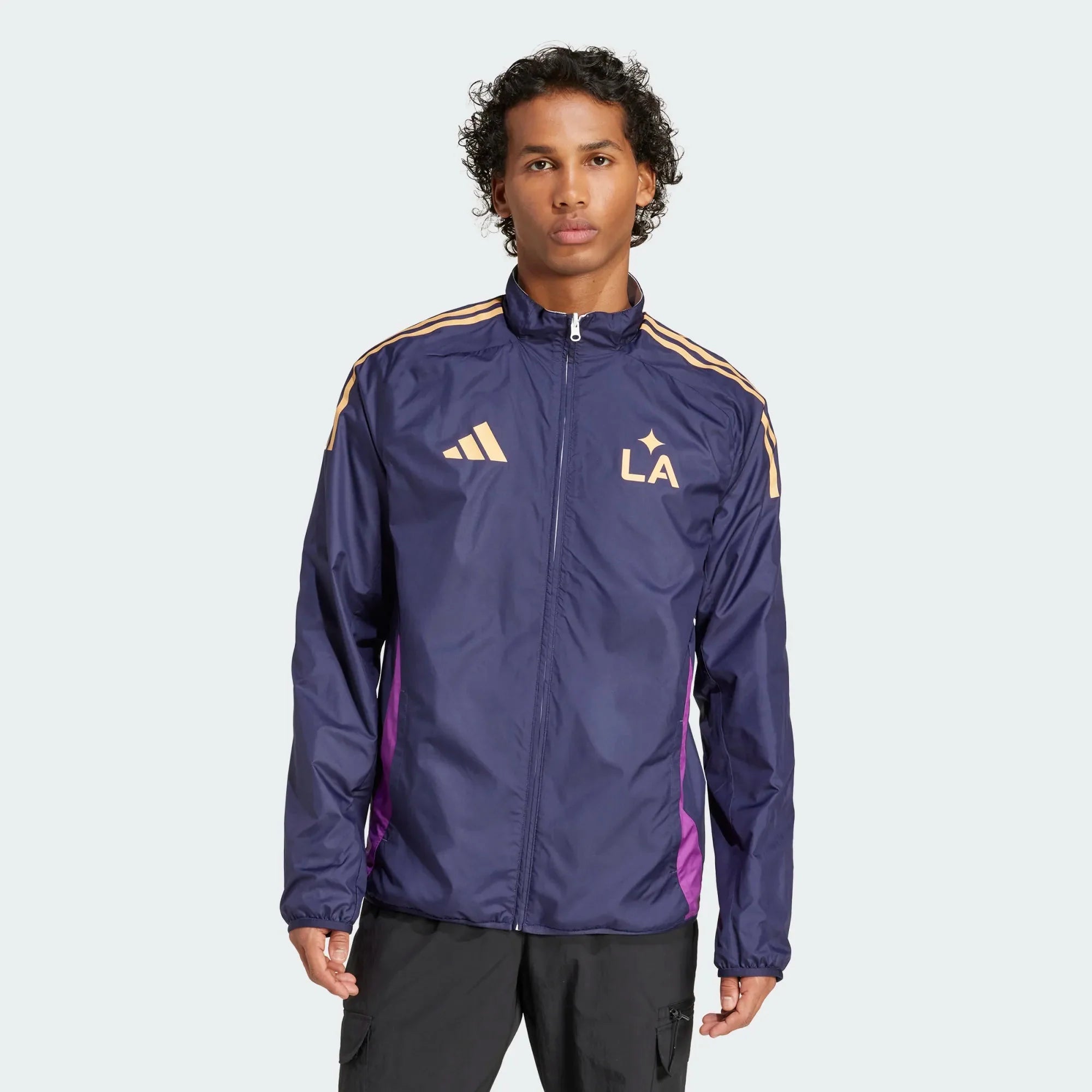 adidas 2025 LA Galaxy Men's Anthem Jacket 8