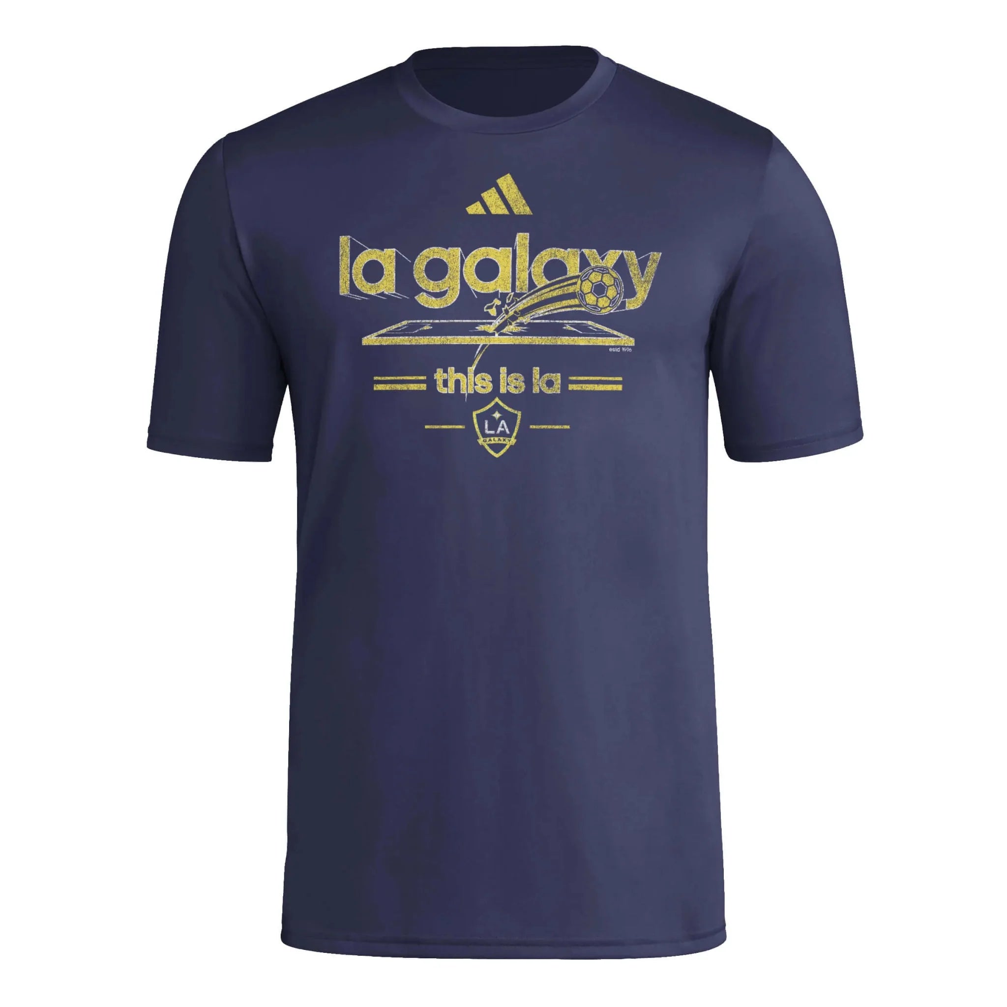 adidas 2025 LA Galaxy Men's Pre-Game Tee 1