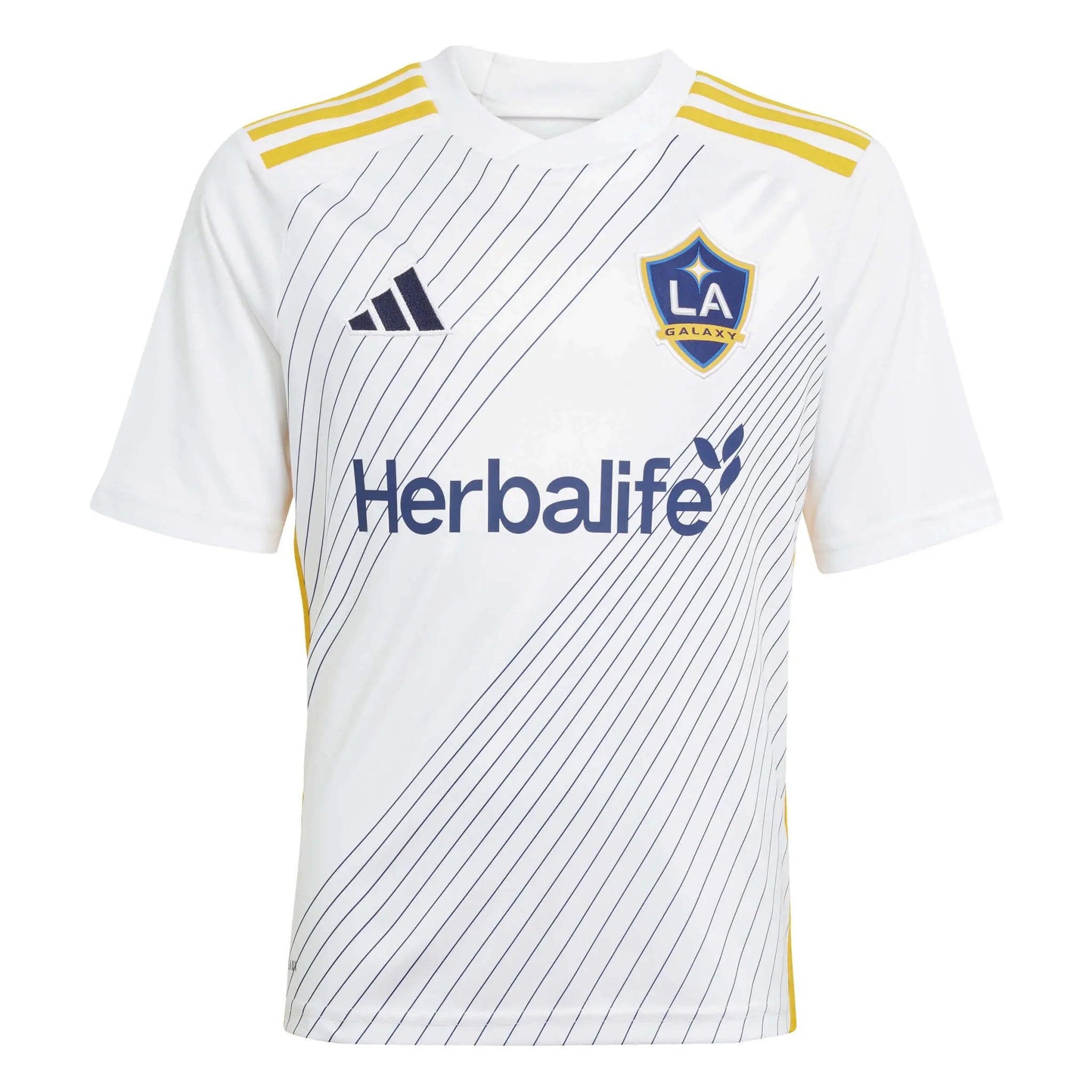 adidas 2025 LA Galaxy Youth Stadium Home Jersey 1