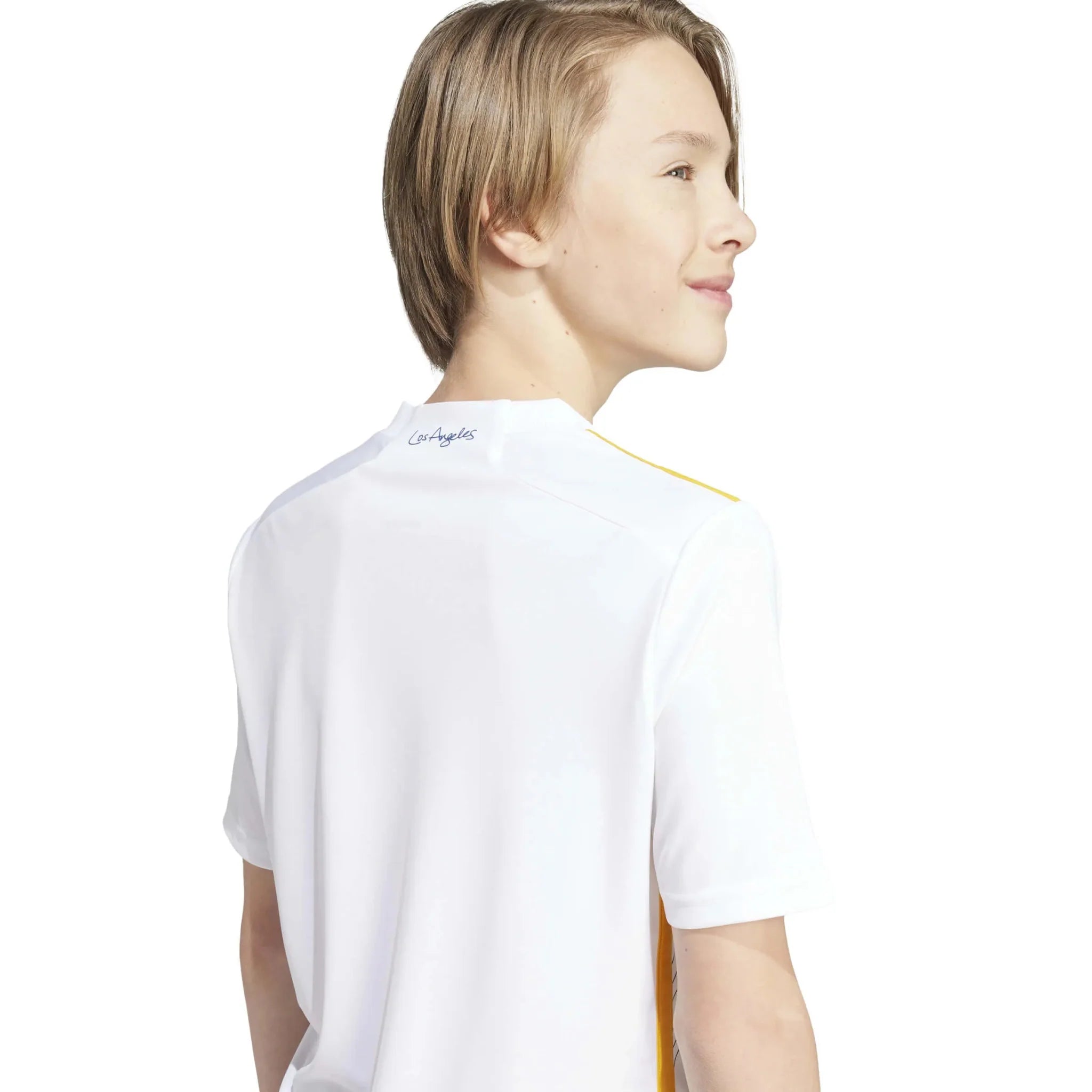 adidas 2025 LA Galaxy Youth Stadium Home Jersey 6