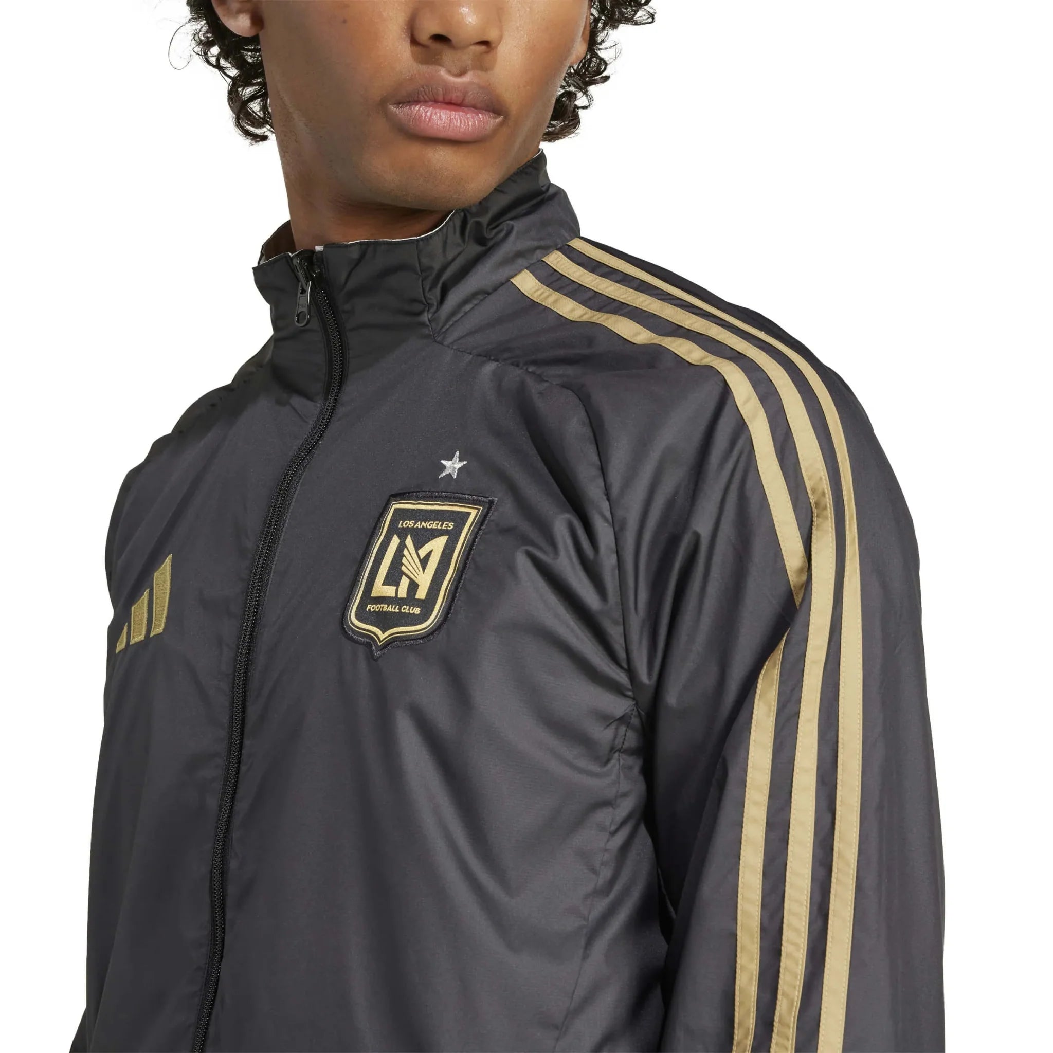 adidas 2025 LAFC Men's Anthem Jacket 5