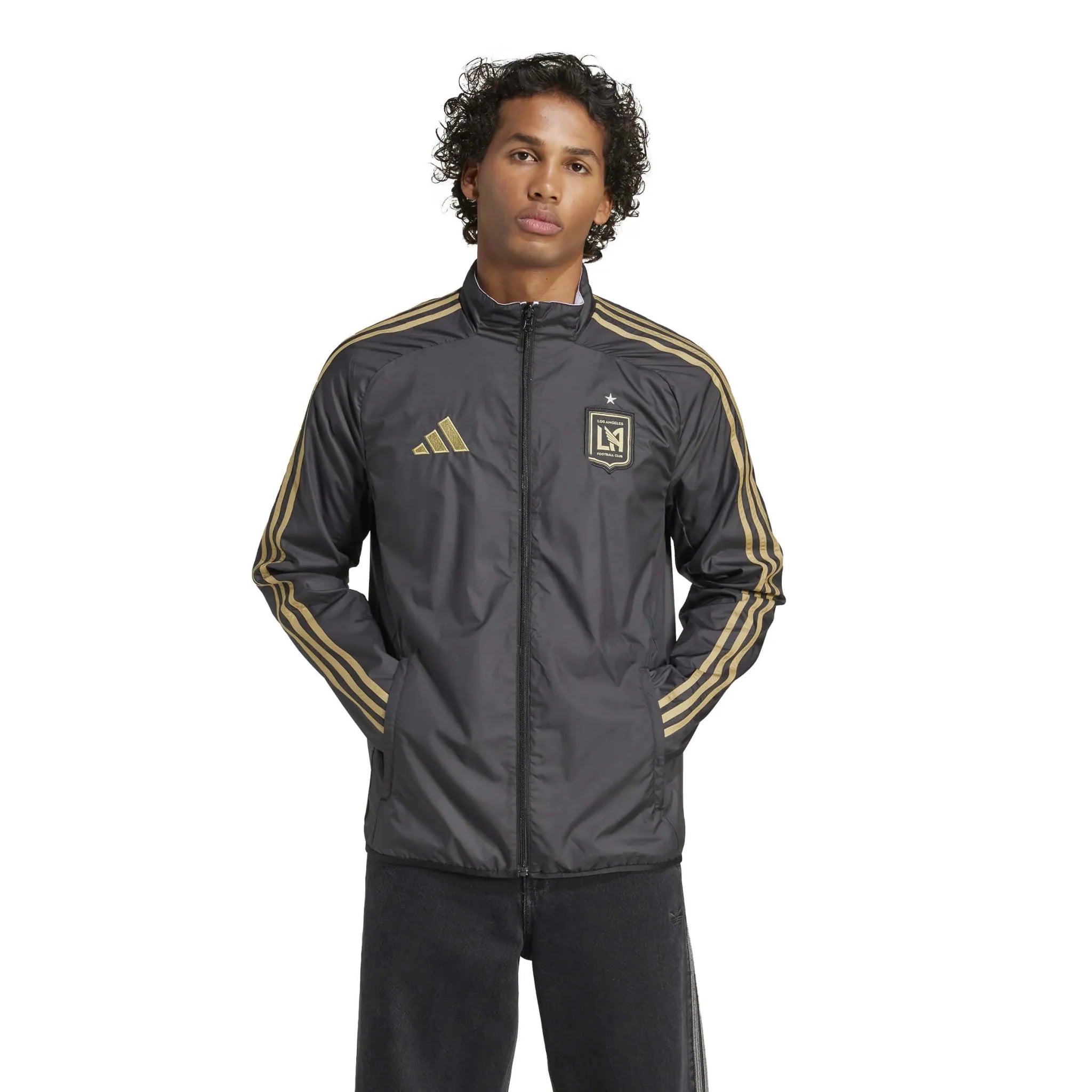 adidas 2025 LAFC Men's Anthem Jacket 2