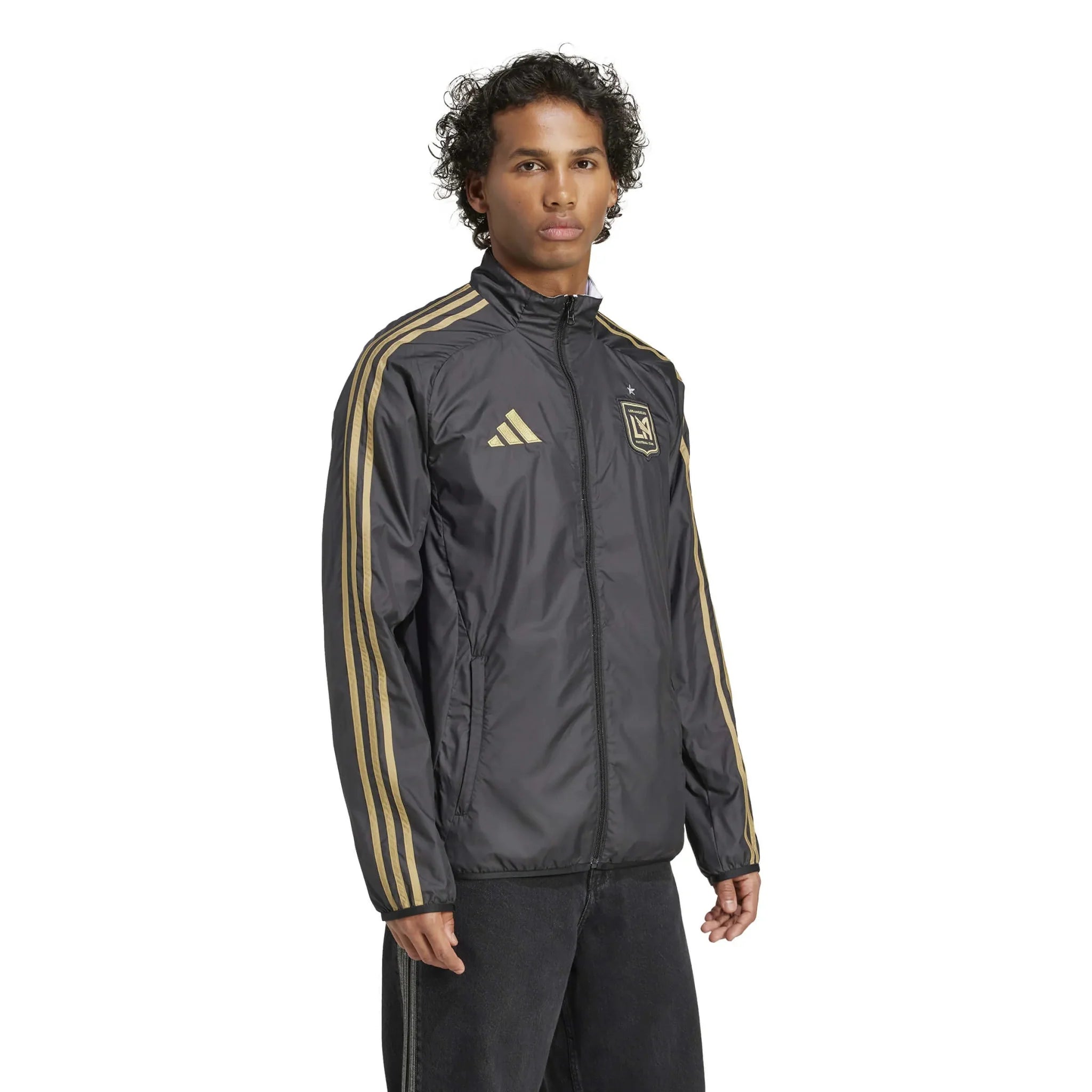 adidas 2025 LAFC Men's Anthem Jacket 3