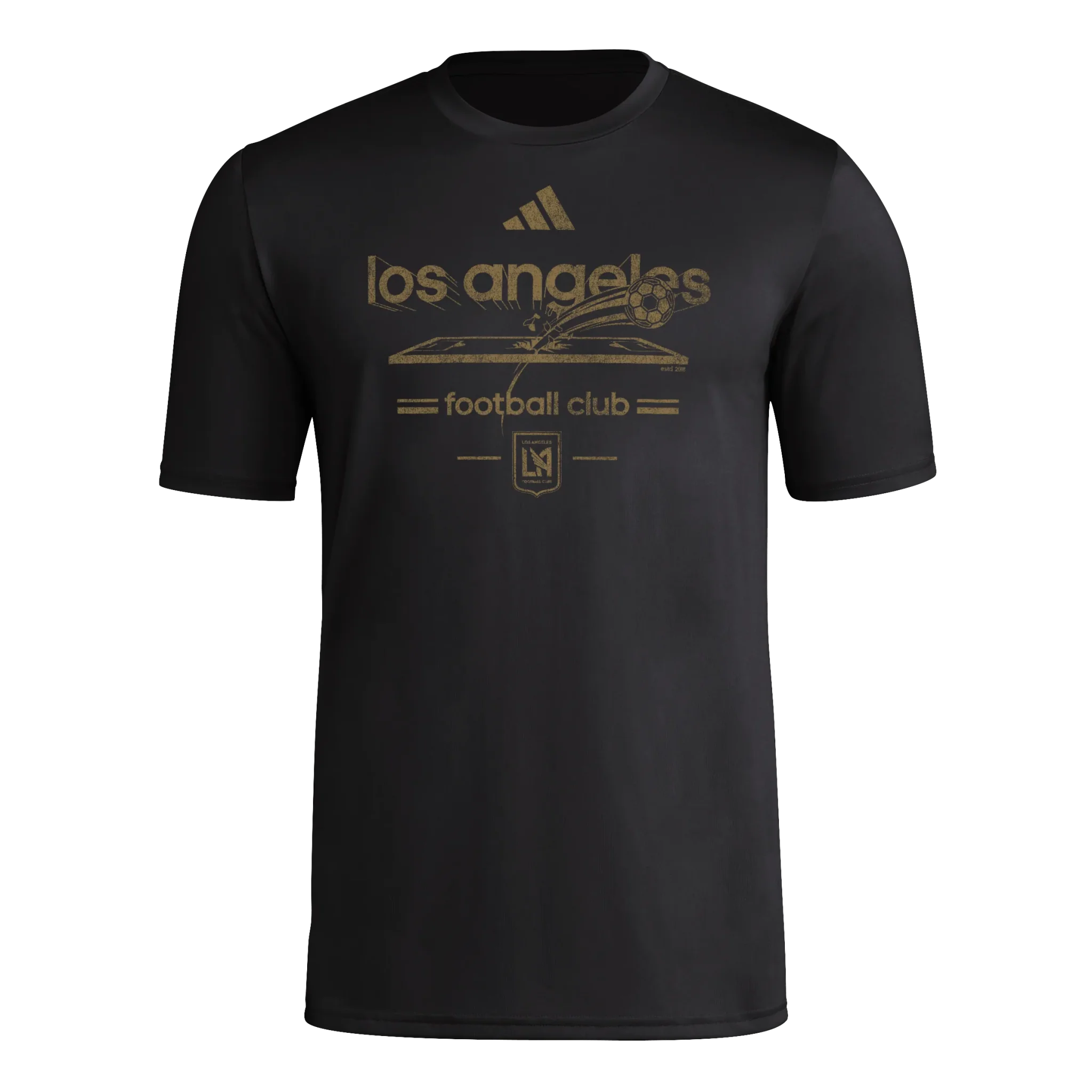 adidas 2025 LAFC Men's SS Pre-Game Tee 1