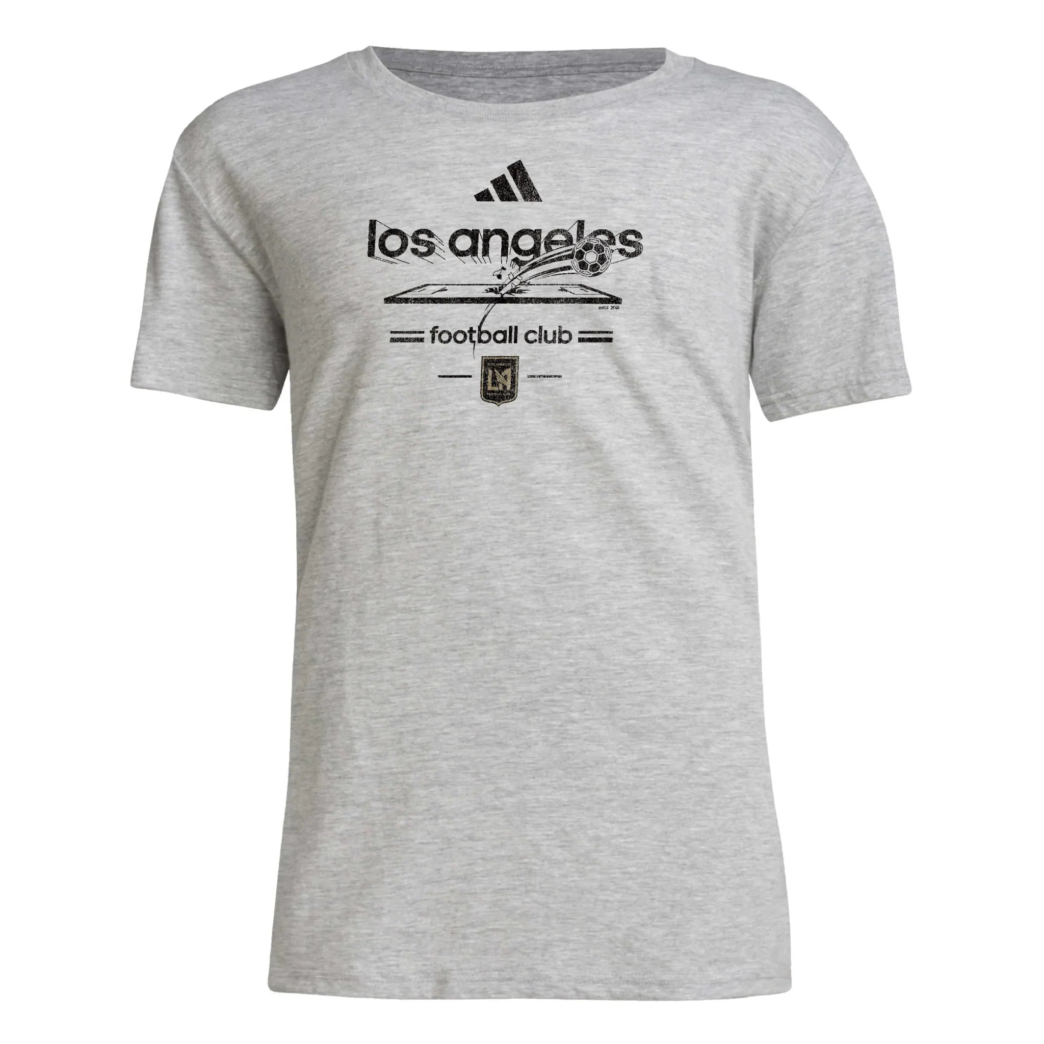 adidas 2025 LAFC Youth Pre-Game Tee 1