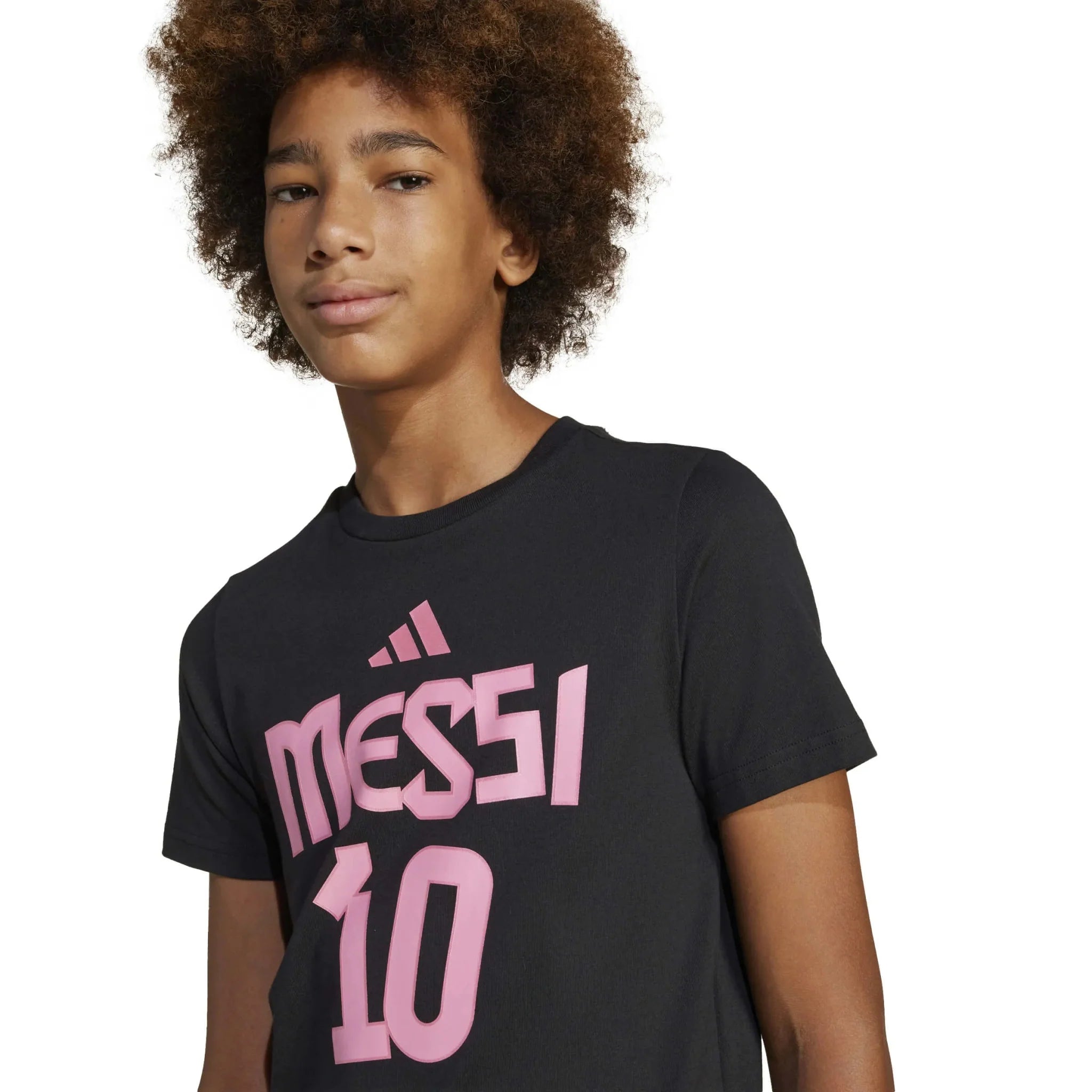 adidas 2025 Messi Youth Name and Number Tee 4